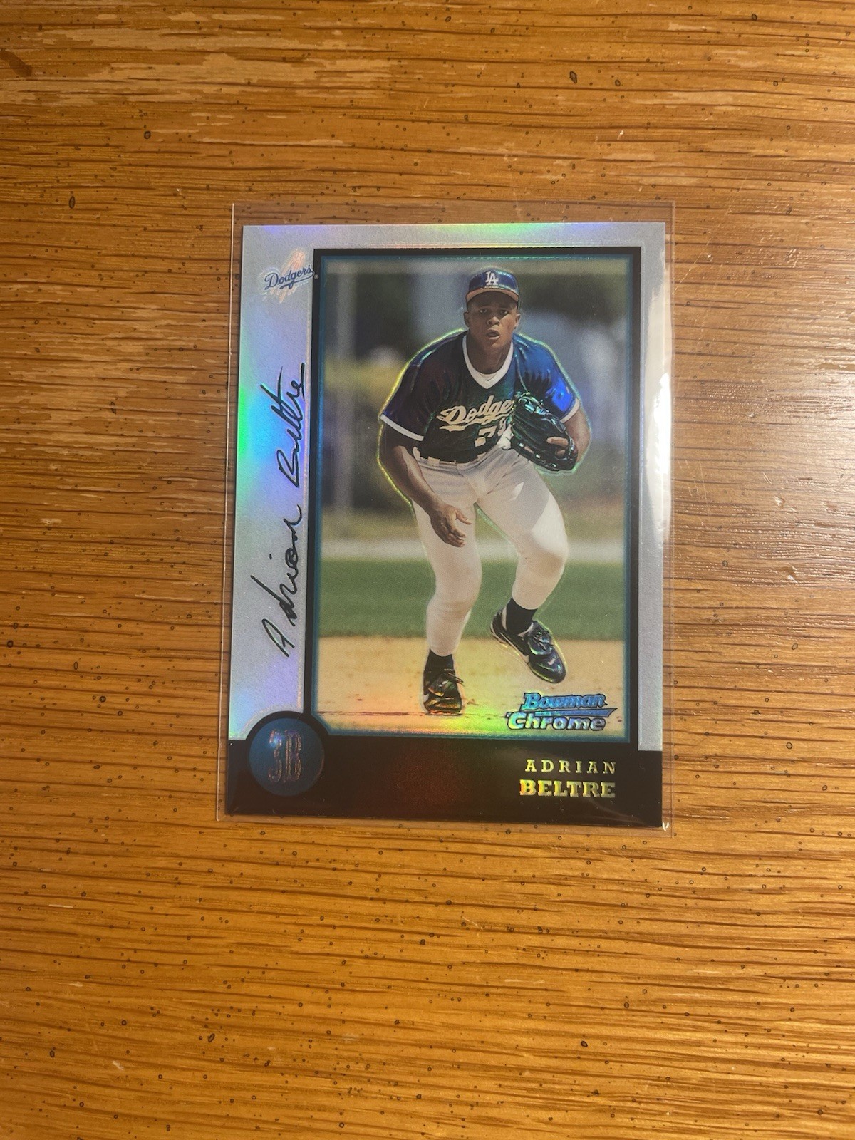 Adrian Beltre Dodgers 1998 Bowman Chrome REFRACTOR #123 NMINT Adrian Beltre Dodgers 1998 Bowman Chrome REFRACTOR #123 NMINT