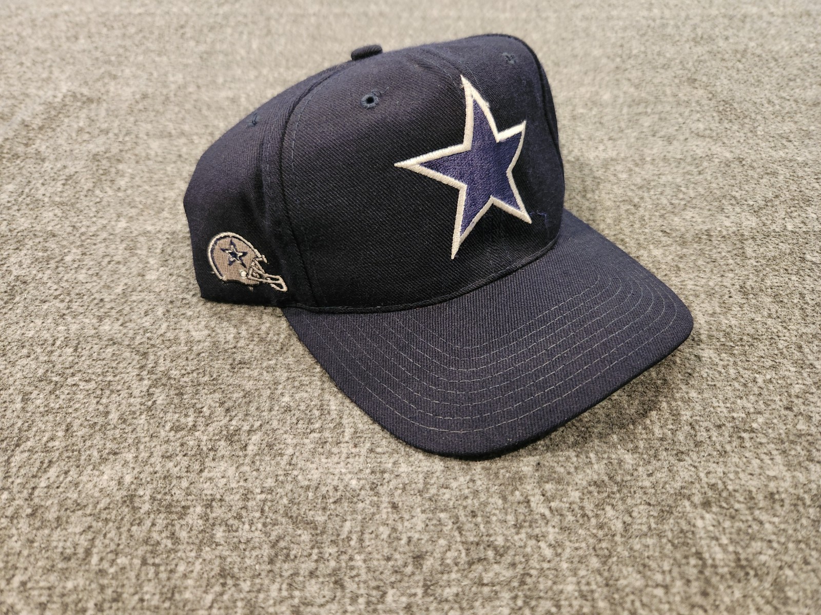Vtg 90s Dallas Cowboys American Needle Snapback Hat Big Wool Green Under Rare Vtg 90s Dallas Cowboys American Needle Snapback Hat Big Wool Green Under Rare