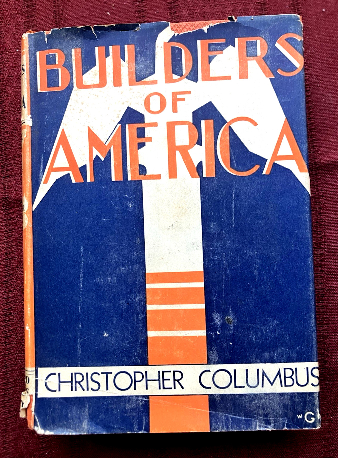 Builders of America (Clifford Smyth) Set of 21 (of 24) HC Funk & Wagnalls 1931