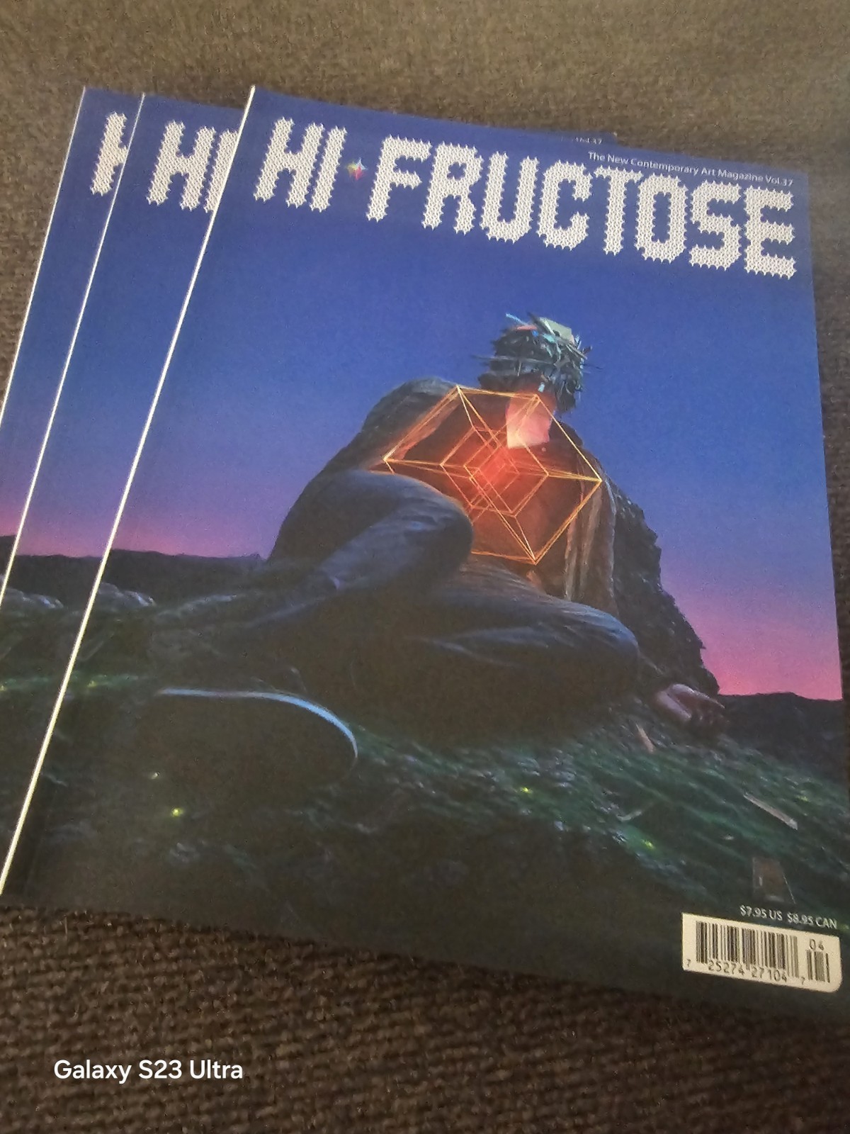 HI-FRUCTOSE MAGAZINE VOLUME 37 JEANNE-PIERRE ROY COVER NEW CONTEMPORARY ART 2015