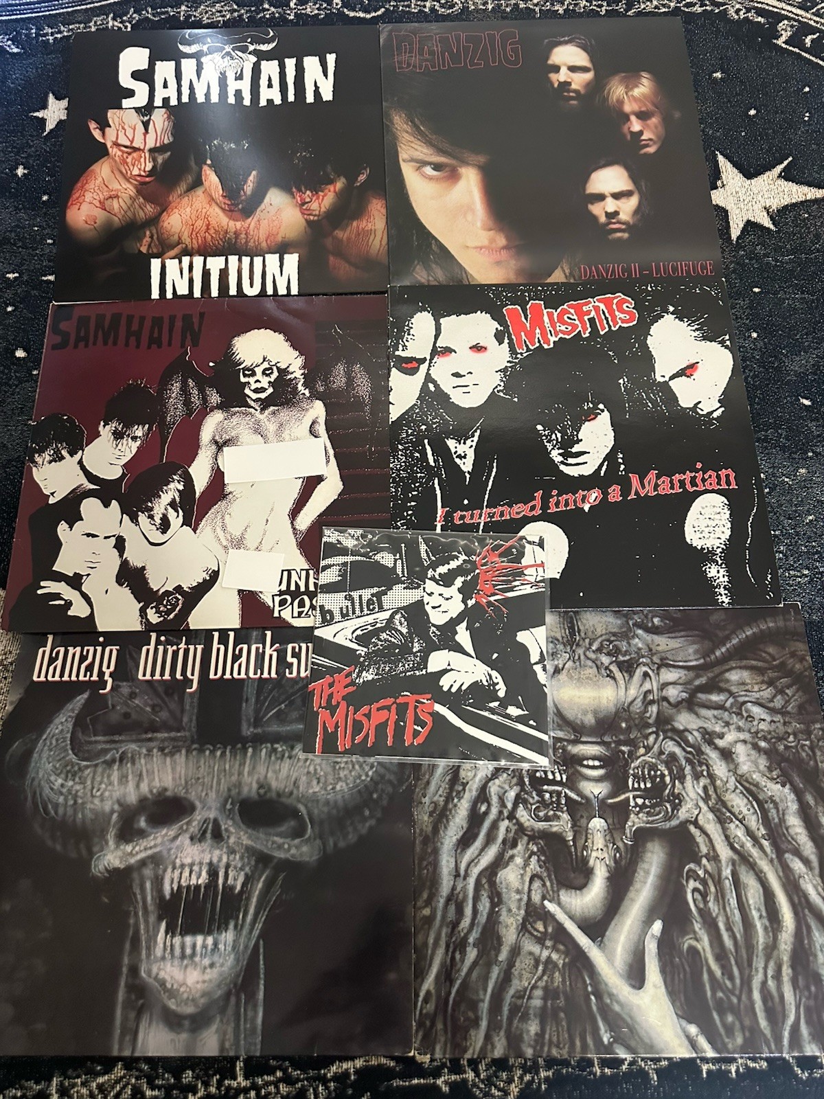 Samhain, The Misfits, Danzig Vinyl Records 6 Set Plus 7 Inch Record Single