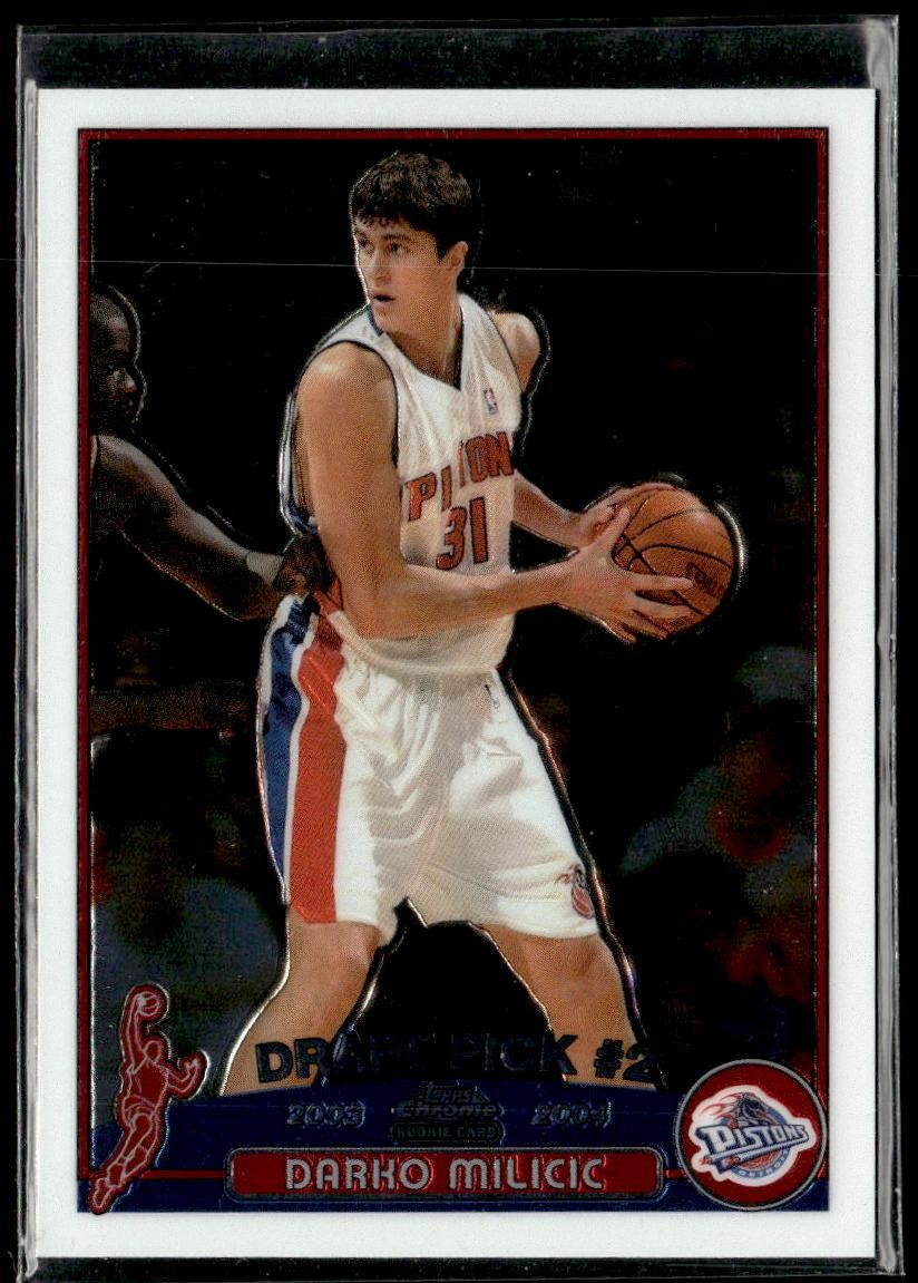 2003-04 Topps Chrome Darko Milicic English RC HSC