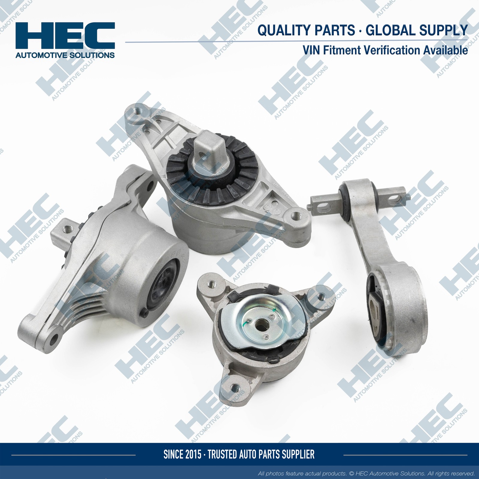 4pcs Engine Transmission Mount Kit fit Maserati Ghibli Quattroporte 4WD