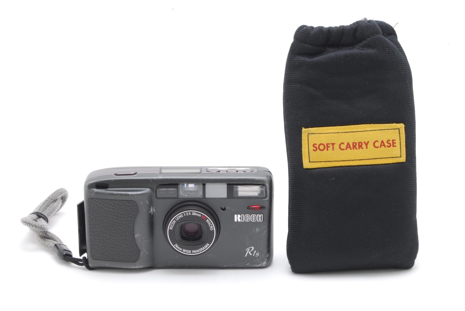 READ[EXC+５] LCD Works RICOH R1s Green Point & Shoot 35mm Film Camera From JAPAN