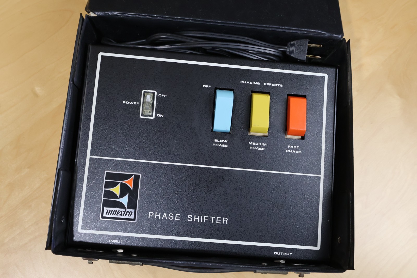 Maestro By Gibson PS-1A Vintage Phase Shifter Phaser Rocker Pedal Analog 1970\'s