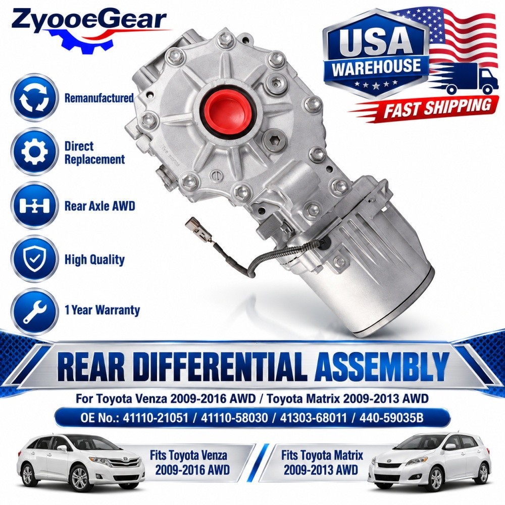 For 2009-2015Toyota Venza AWD 4111073011 4111058030 Rear Differential Assembly
