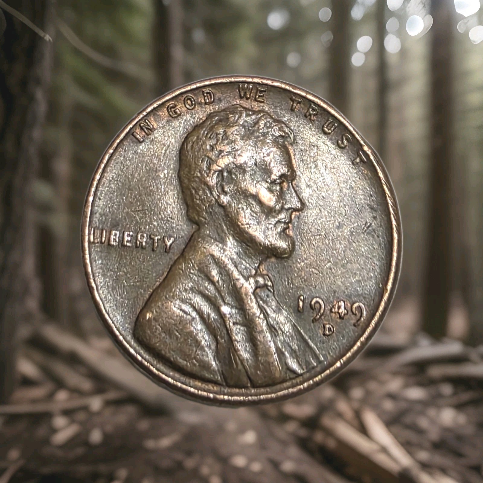 * 1949 D Lincoln Wheat Cent/ Penny ☆ * 1949 D Lincoln Wheat Cent/ Penny ☆