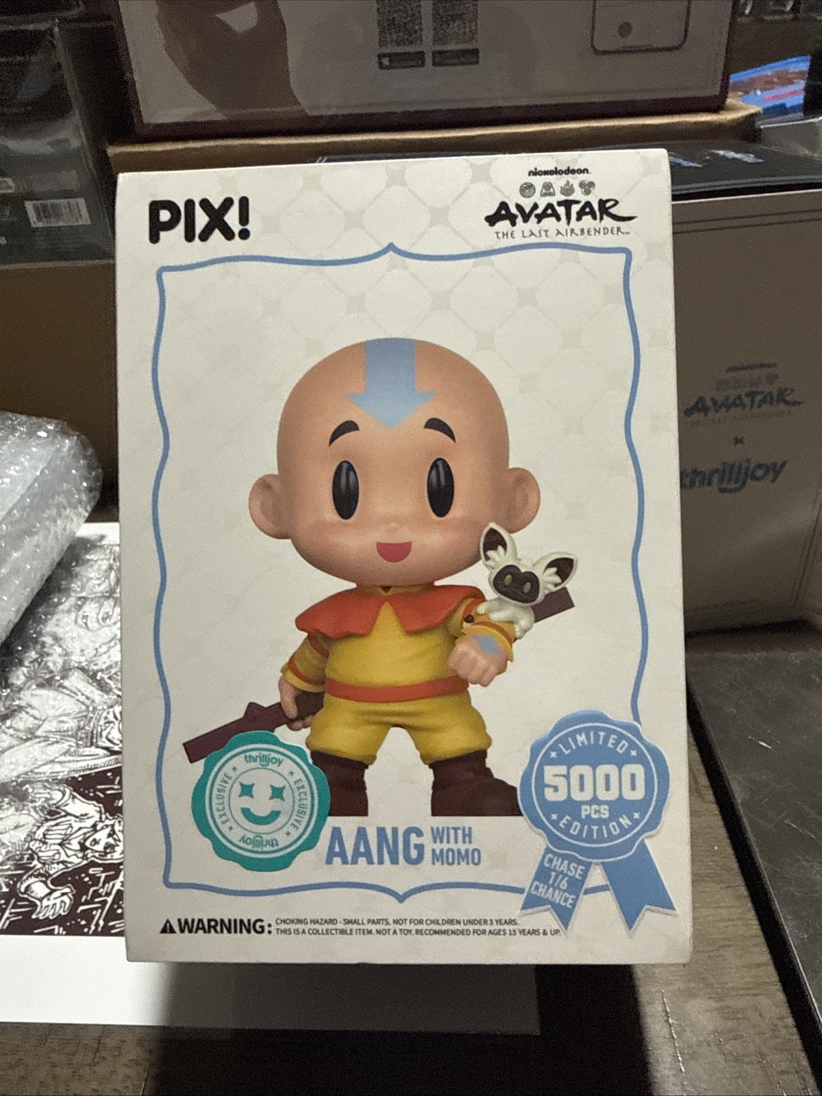Thrilljoy PIX Avatar The Last Airbender Aang w/ Momo. LE 5000 HERO Thrilljoy PIX Avatar The Last Airbender Aang w/ Momo. LE 5000 HERO