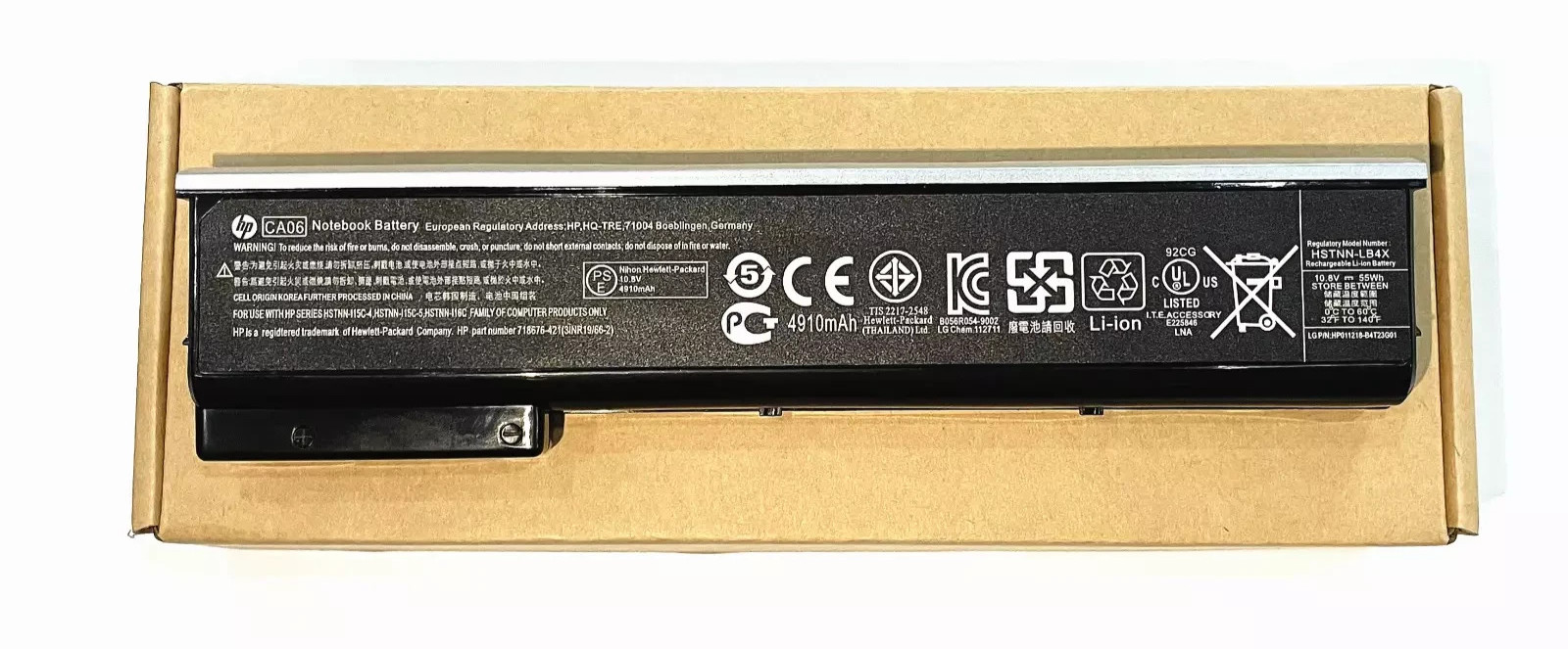 Genuine CA06 CA06XL Battery for HP ProBook 640 645 650 655 G0 G1 718755-001 55Wh