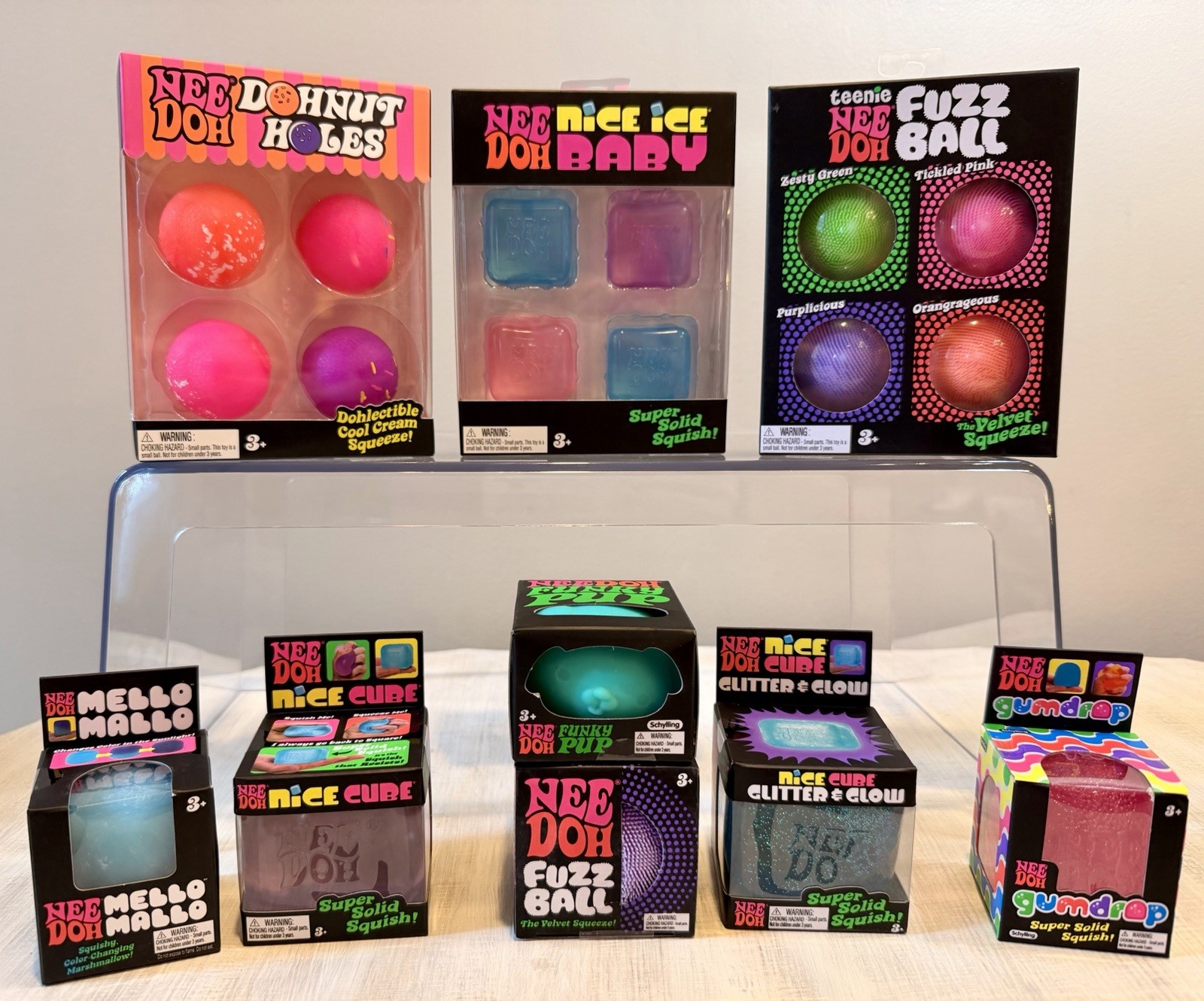 HUGE NeeDoh Lot of 17 NeedohsCollectors Must🔥FINAL PRICE DROP Authentic/New