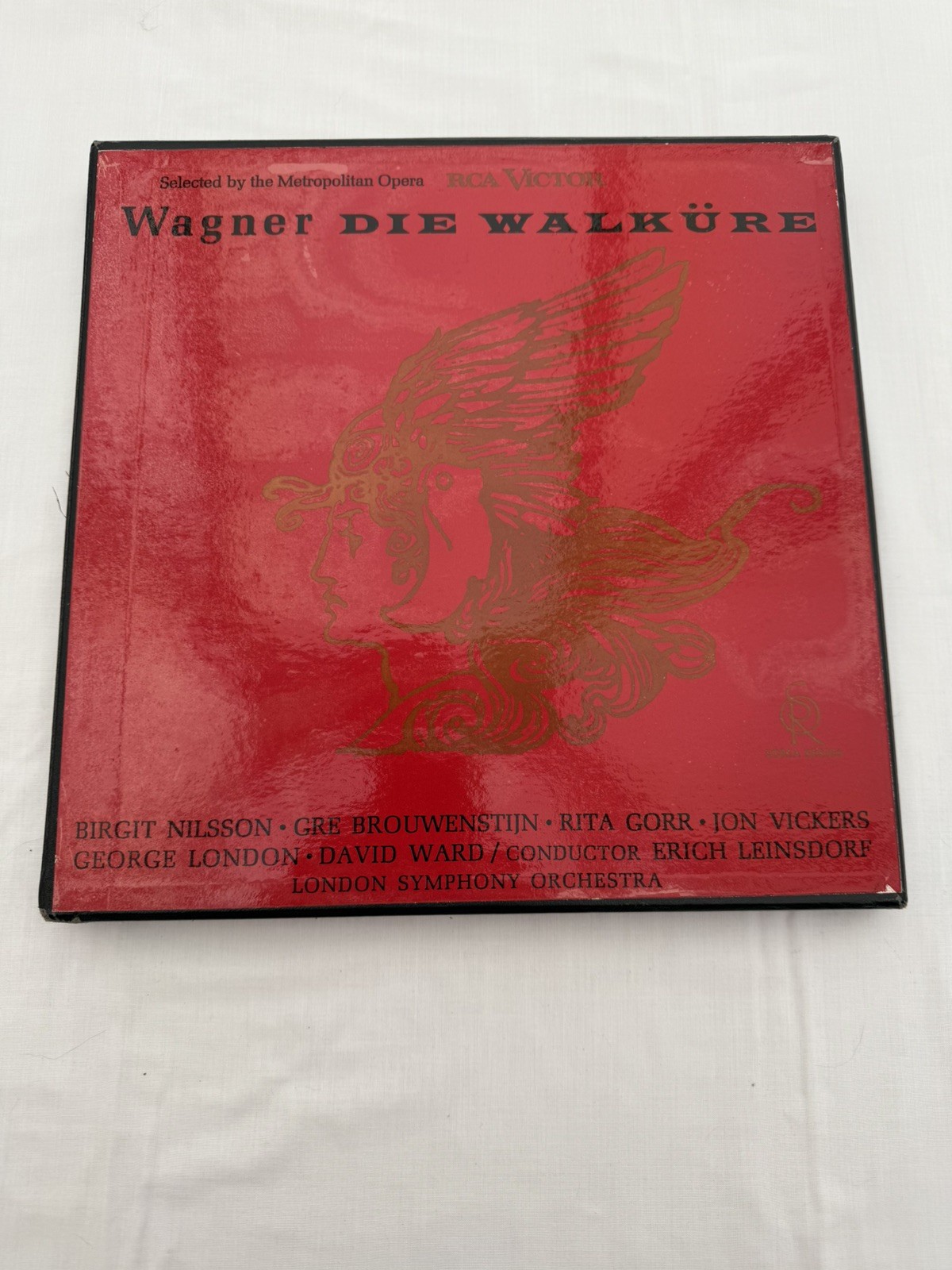 RCA Victor 5 LP box LDS 6706 GRVD R/S: Wagner - Die Walküre / Leinsdorf etc.