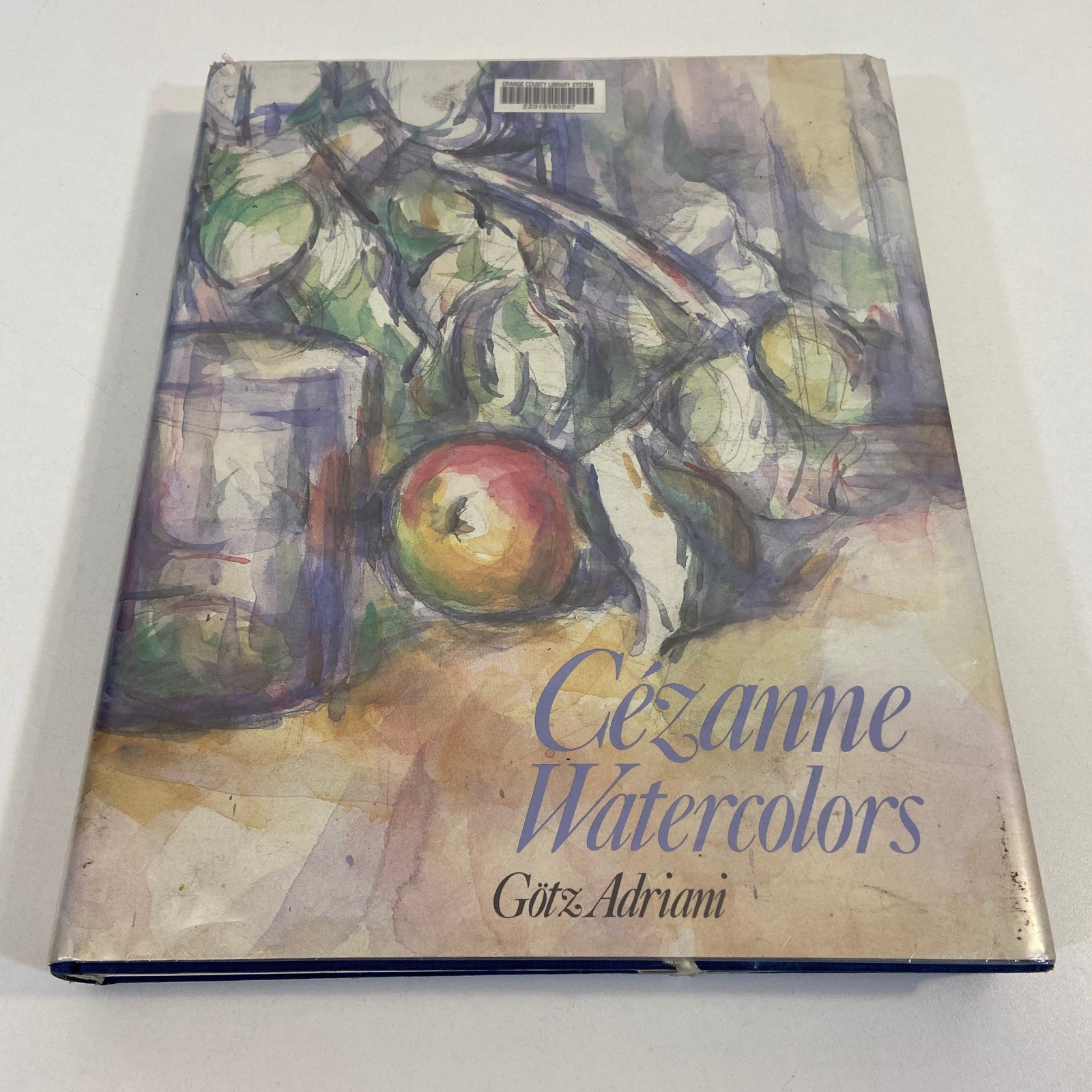 Cezanne Watercolors Adriani First Edition VTG 1983 Ex-Library HCDJ Abrams Books