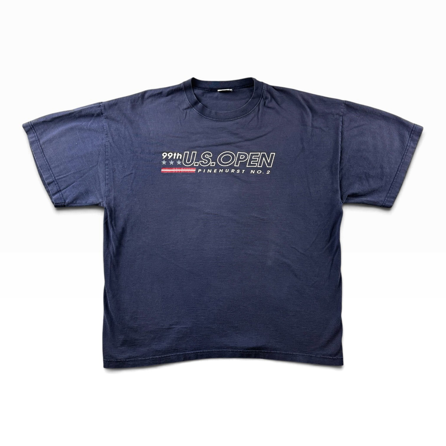 Vintage 1999 US Open Pinehurst No 2 Golf T Shirt Mens XL Gear For Sports USA