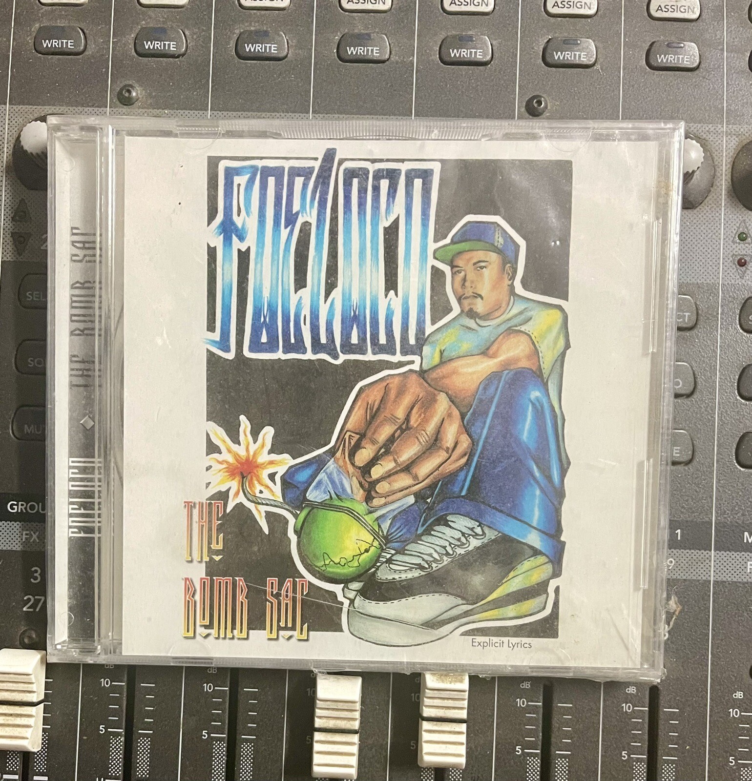 1998 FOE LOCO “THE BOMB SAC” CD STILL IN WRAPPER FEATURING G-IDEZ SACRAMENTO RAP