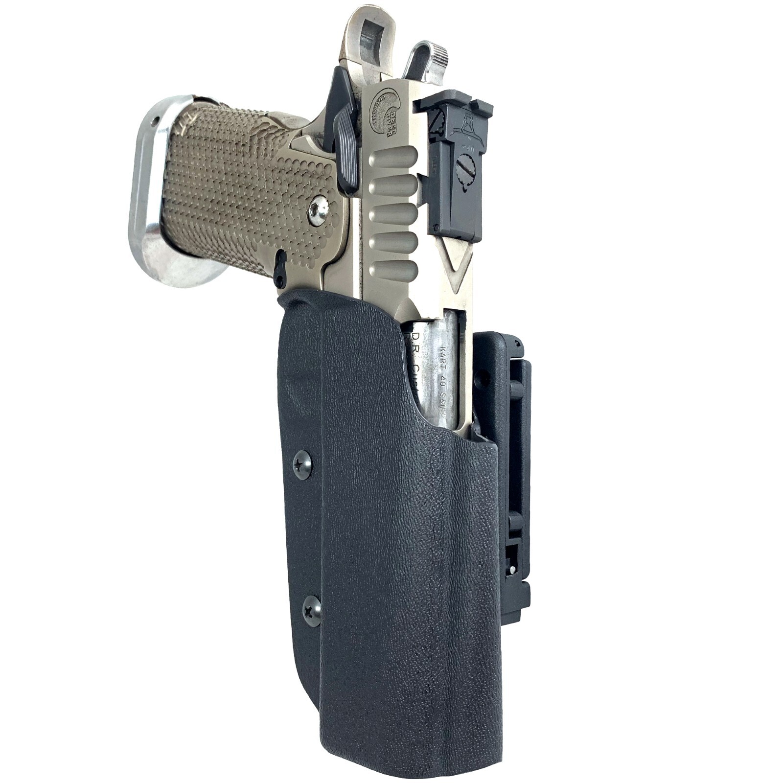 Black Scorpion Gear Pro IDPA OWB Holster fits 2011 5\'\' w/ Rail