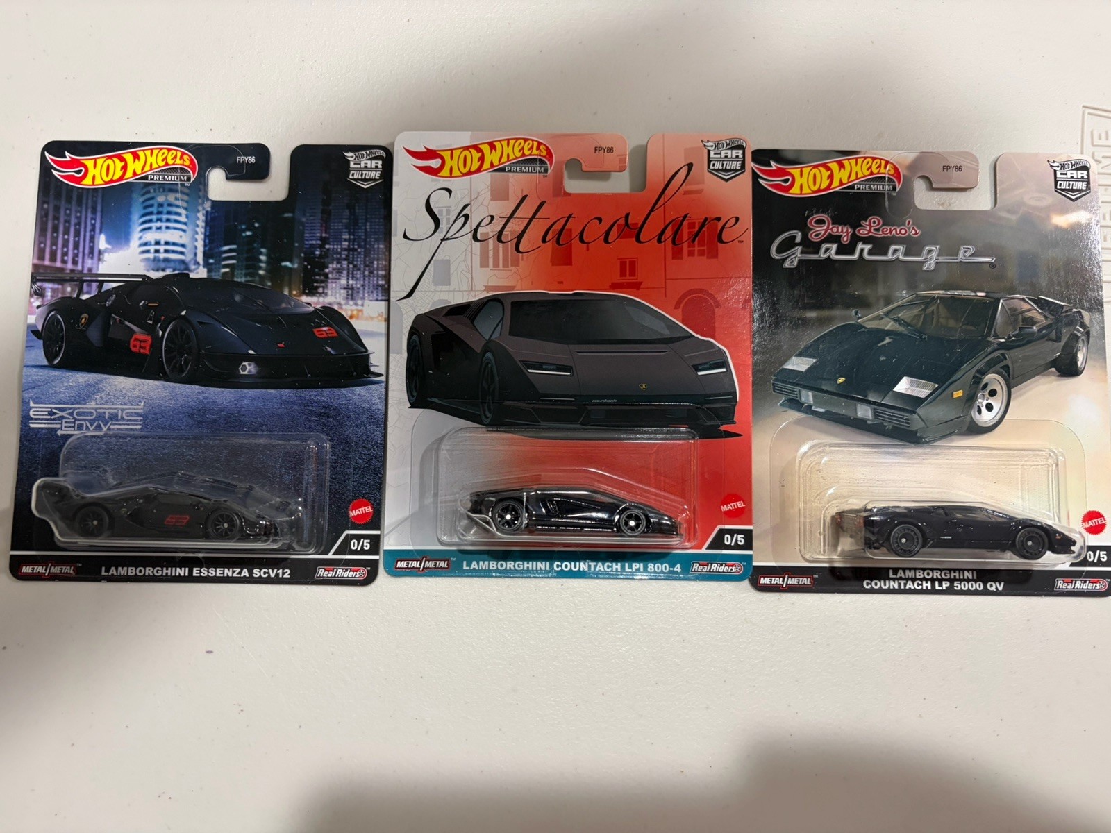 Hot Wheels, Lamborghini, Chase Lot 0/5 Hot Wheels, Lamborghini, Chase Lot 0/5