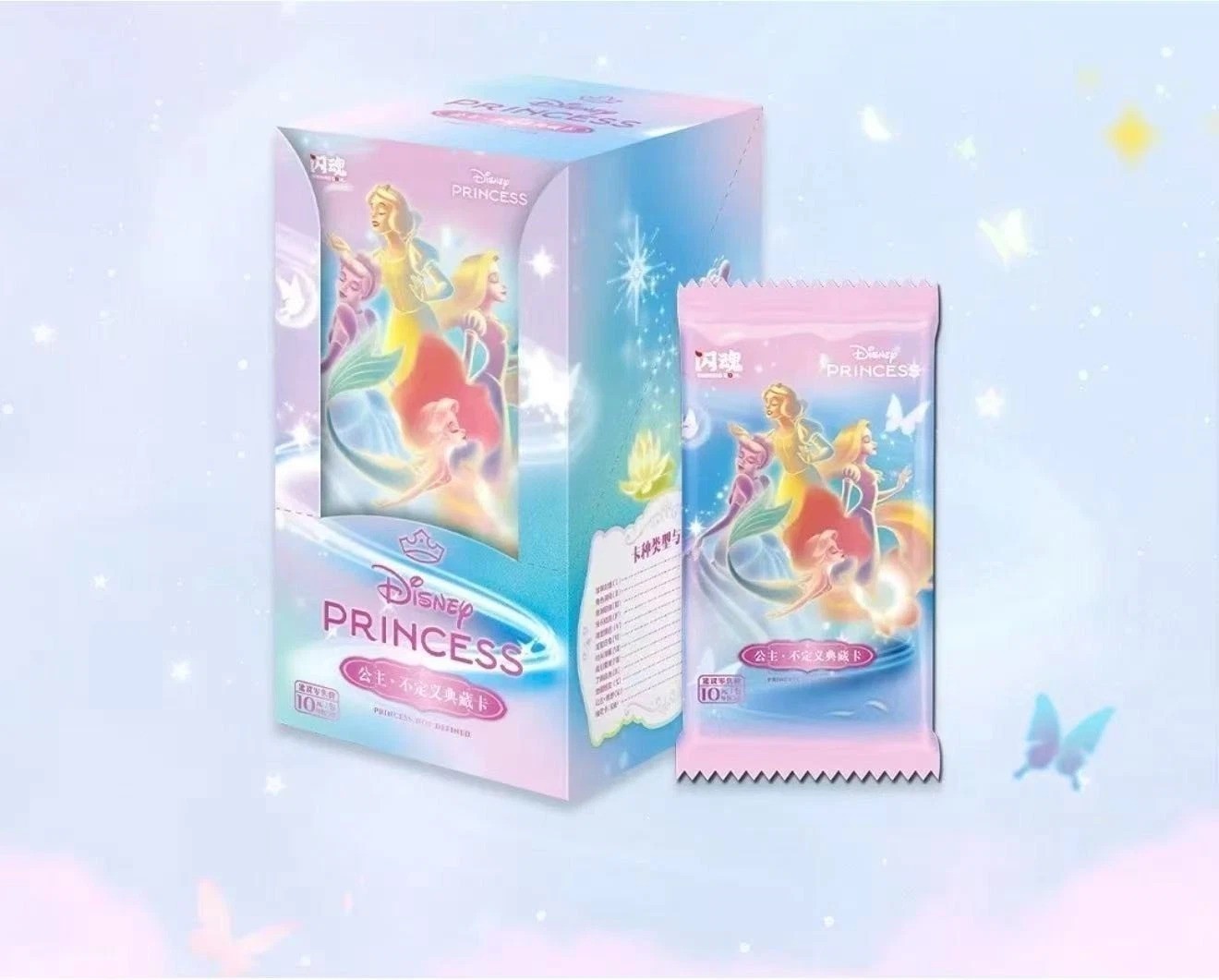 2026 Shining Soul Disney Princess Series 1 Collection Trading Card 12 Packs/Box