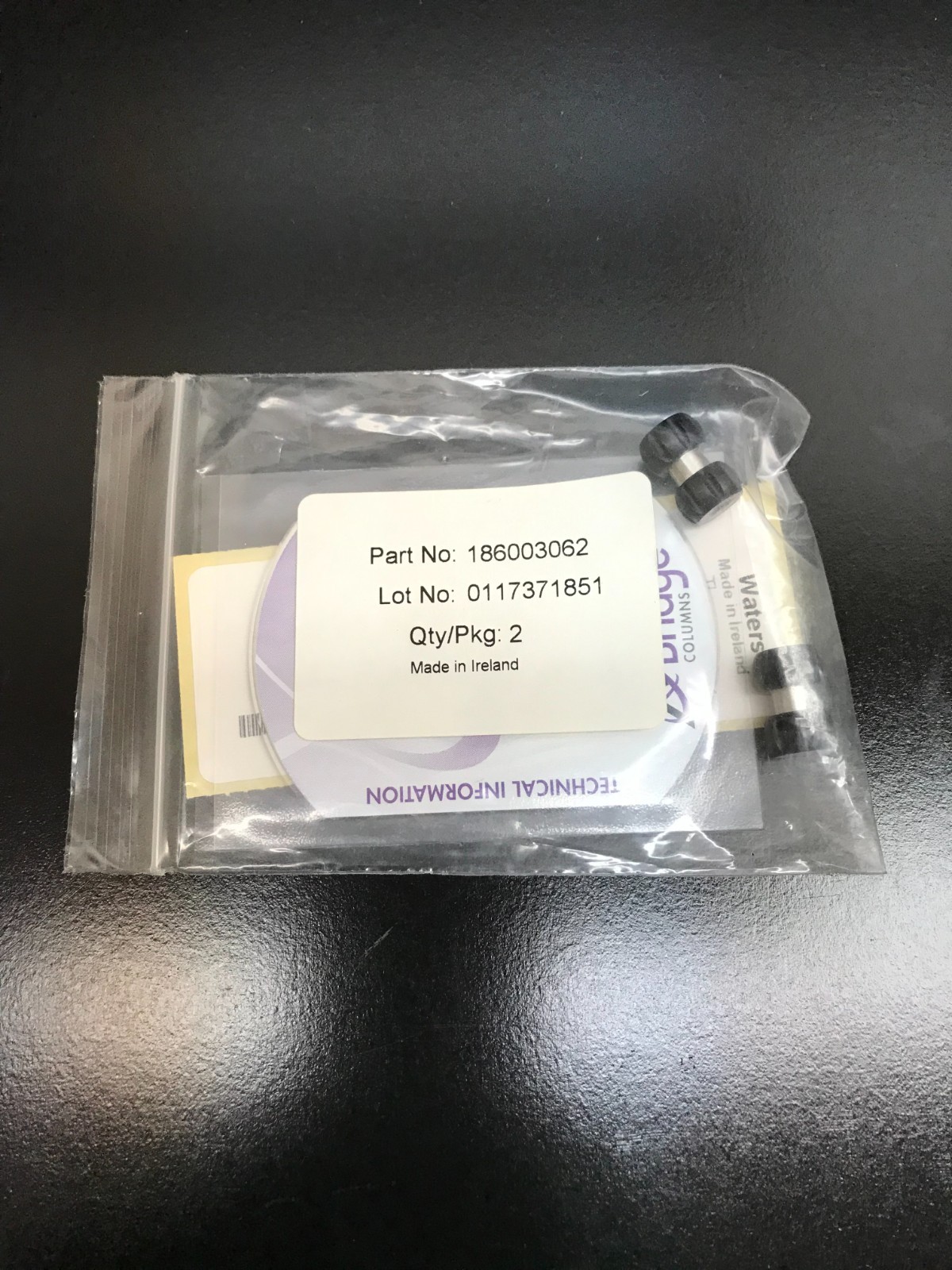 Waters PN 186003062 C18 Sentry Guard Cartridge 5 µm 130Å 2.1 mm x 10 mm 2 PK Waters PN 186003062 C18 Sentry Guard Cartridge 5 µm 130Å 2.1 mm x 10 mm 2 PK