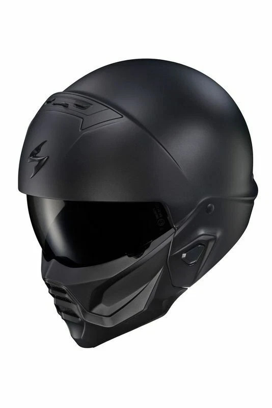 Scorpion Exo Adult\'s Covert 2 Open Face Helmet Matte Black Small - 75-2296S