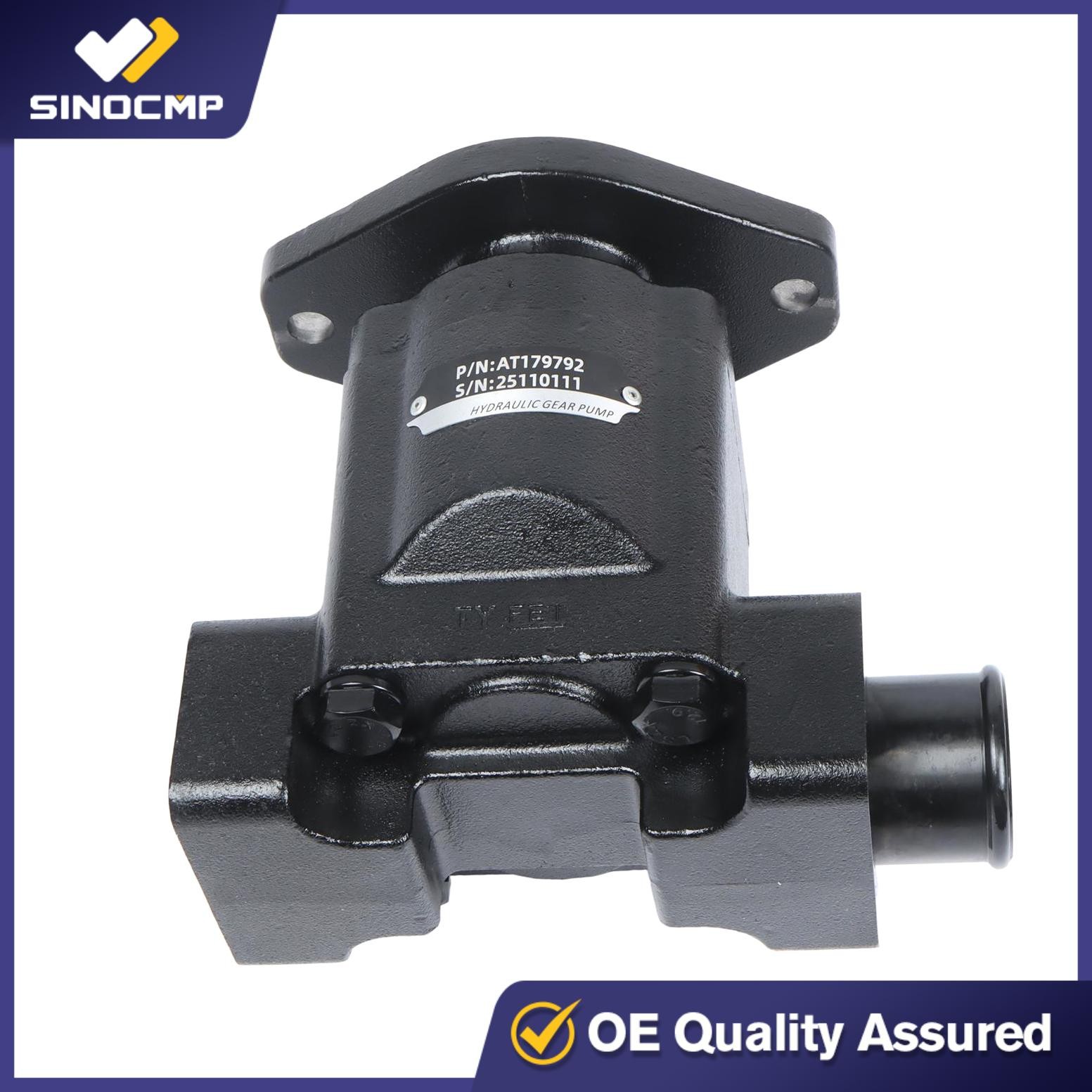 Hydraulic Pump AT179792 For John Deere 310K 310E 310J 310G 710D Backhoe Loader