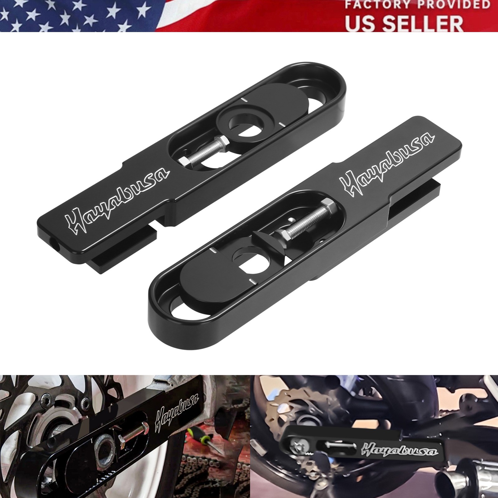 For SUZUKI GSX1300R HAYABUSA 1300 2008-2026 Swing Arm Extensions ​4.5\