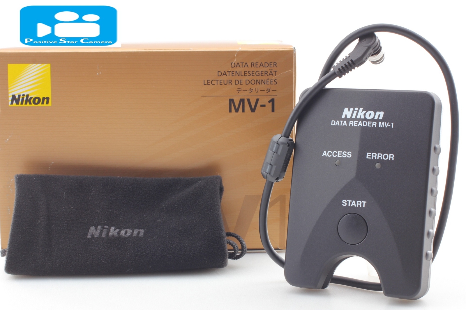 🎦VIDEO👀✨Almost Unused✨ Nikon MV-1 Data Reader for Nikon F100 F5 F6 From JAPAN