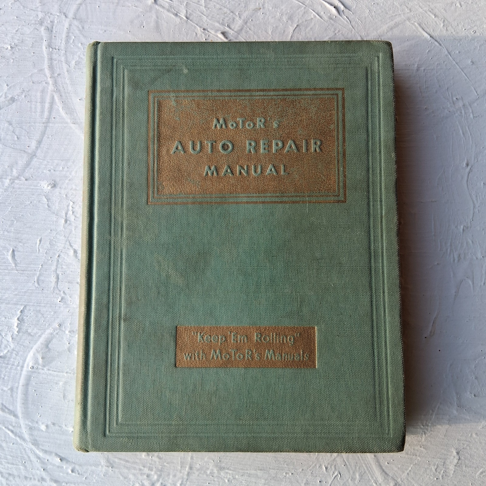 Vintage Orignal 1943 Motor\'s Auto Repair Manual 7th Edition 3rd Edition Vintage Orignal 1943 Motor\'s Auto Repair Manual 7th Edition 3rd Edition
