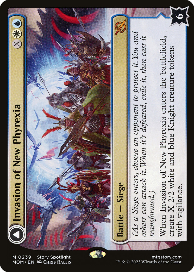 x1 Invasion of New Phyrexia // Teferi Akosa of Zhalfir MOM MTG 0239 MYTHIC 1x x1 Invasion of New Phyrexia // Teferi Akosa of Zhalfir MOM MTG 0239 MYTHIC 1x