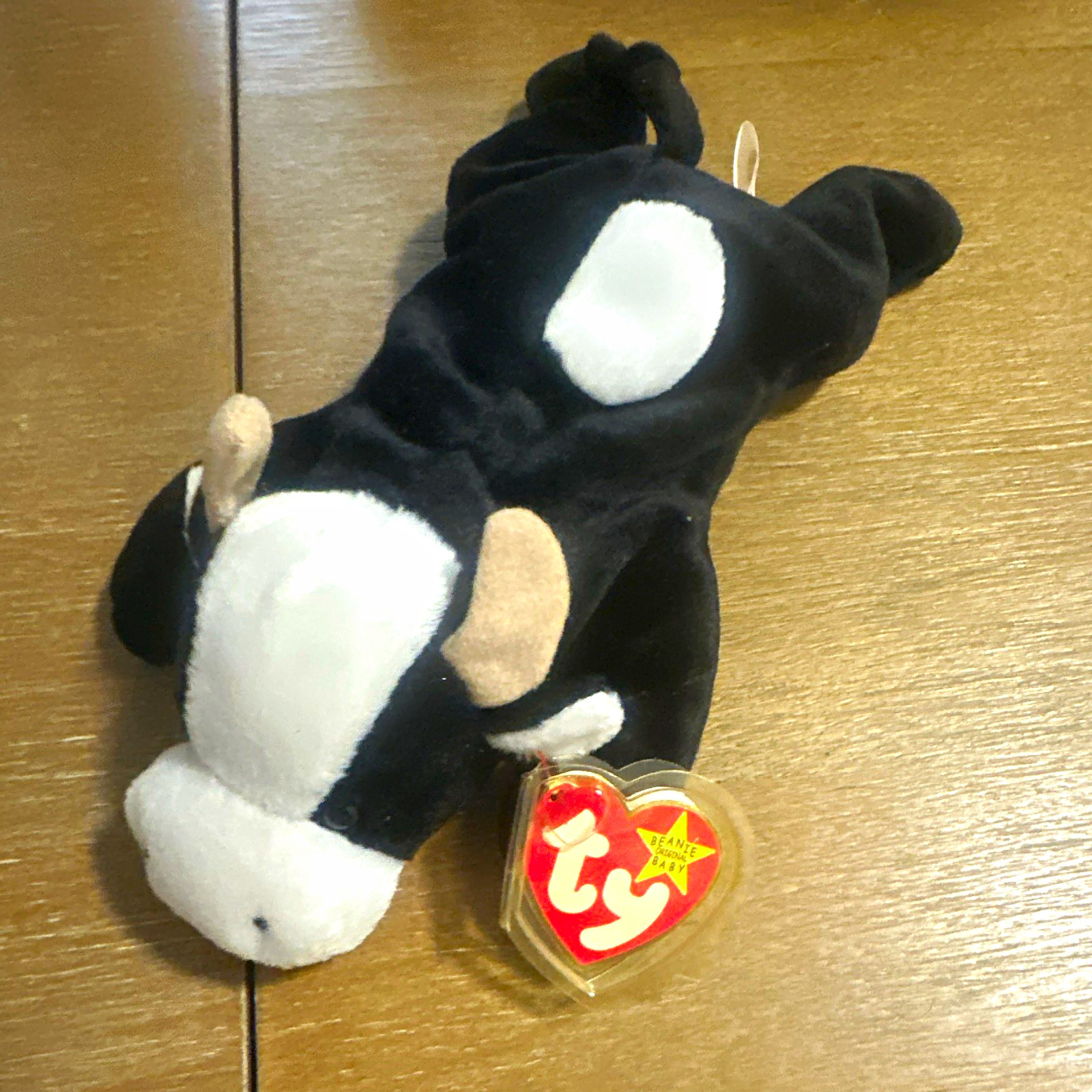 Ty Beanie Babies Daisy Cow Plush, Retired Vintage 1994, MPN Daisy, Ages 3-7