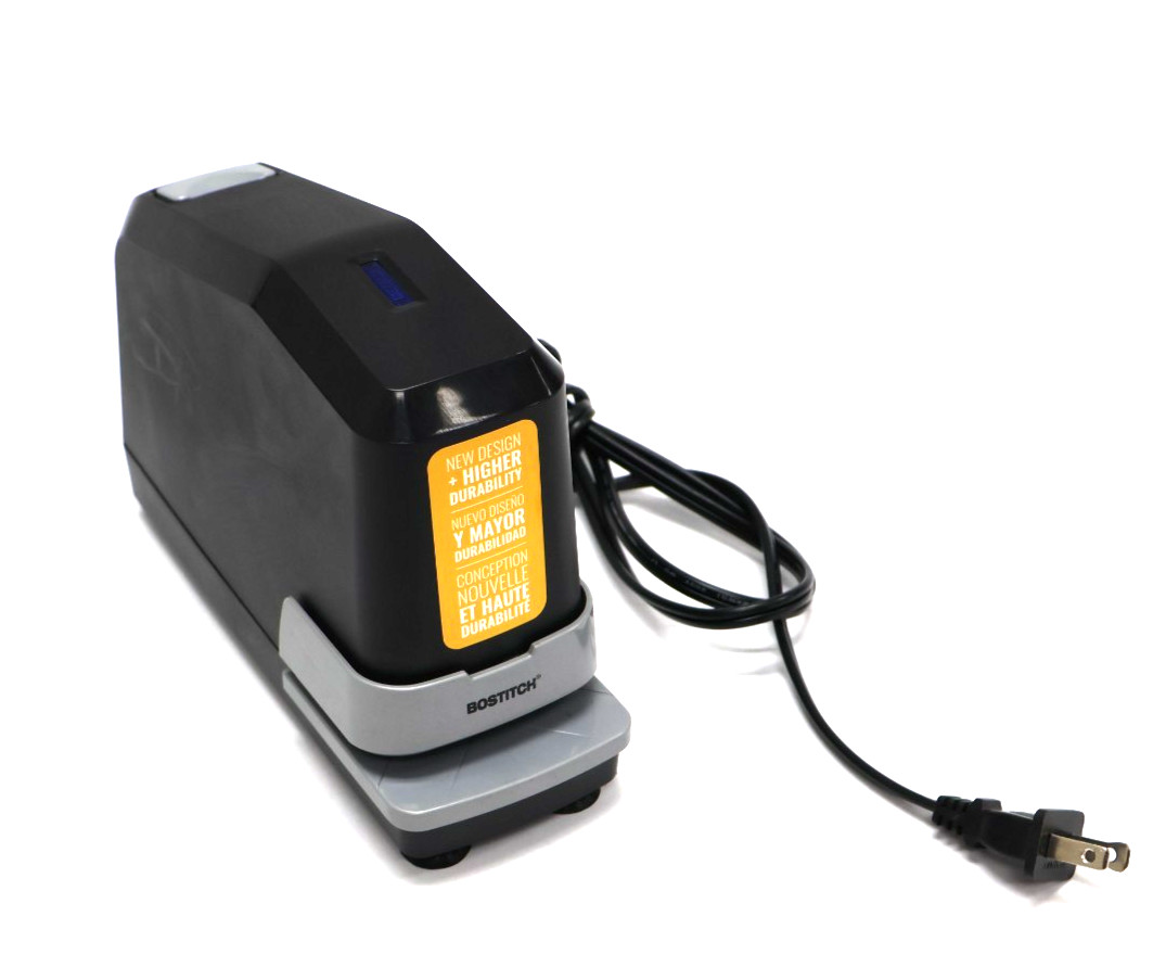Bostitch B8E-VALUE Black Electric Automatic Desk Stapler
