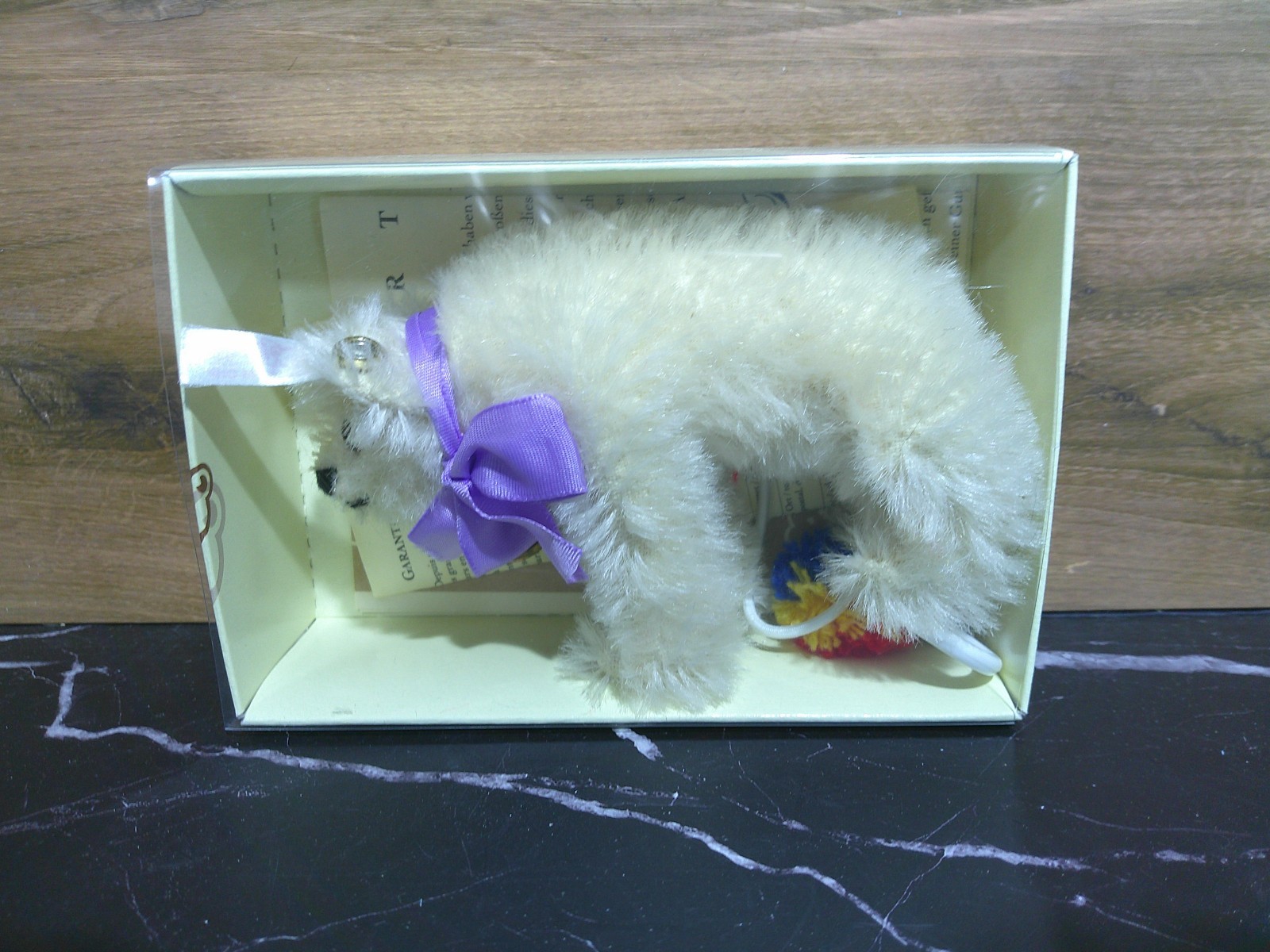 Steiff Club Polar Bear 2006, White Mohair 10cm, in Original Box w/COA Steiff Club Polar Bear 2006, White Mohair 10cm, in Original Box w/COA