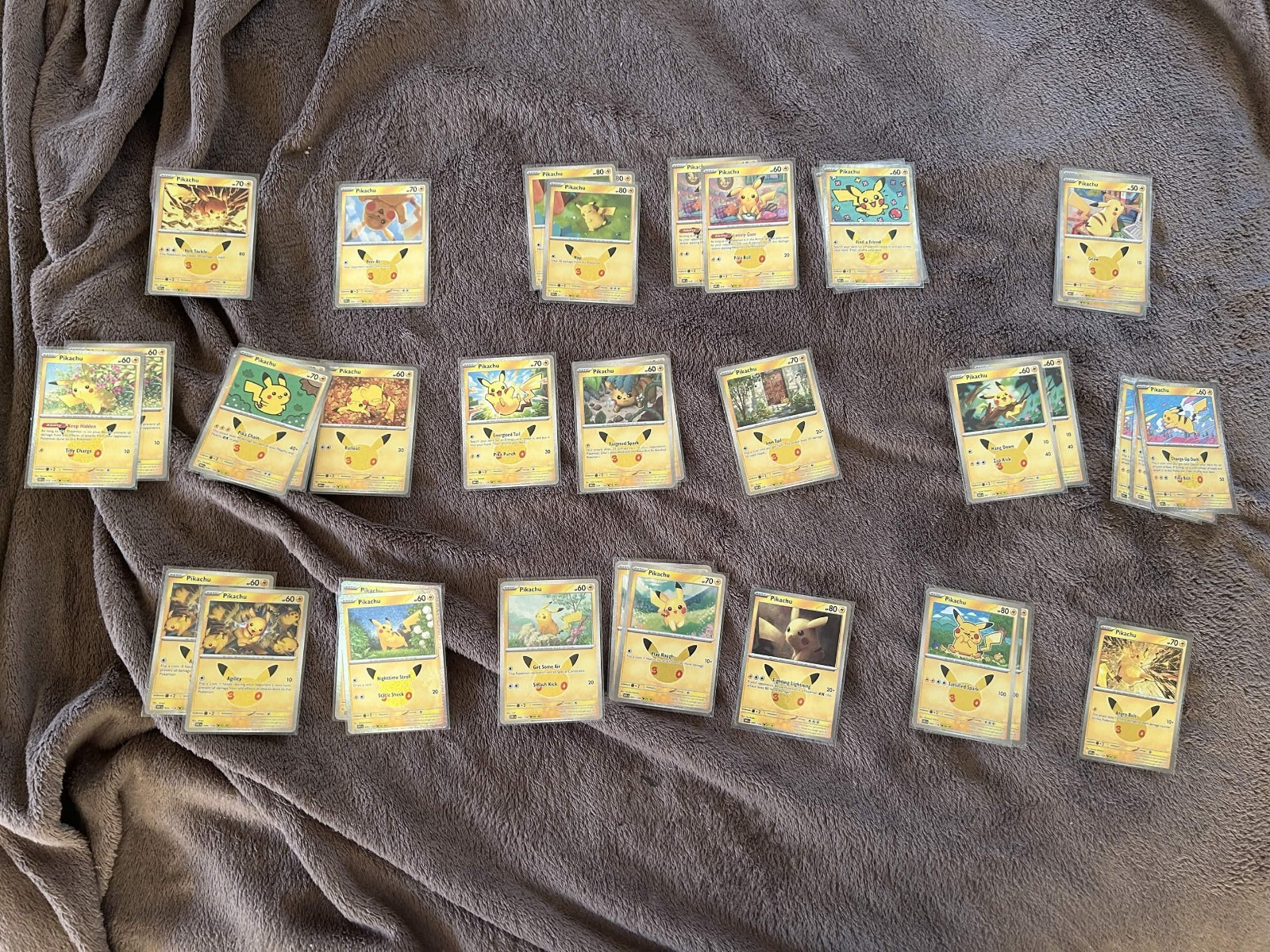 2026 Pokemon 30th Anniversary Pikachu Singles #001-030 - You Choose