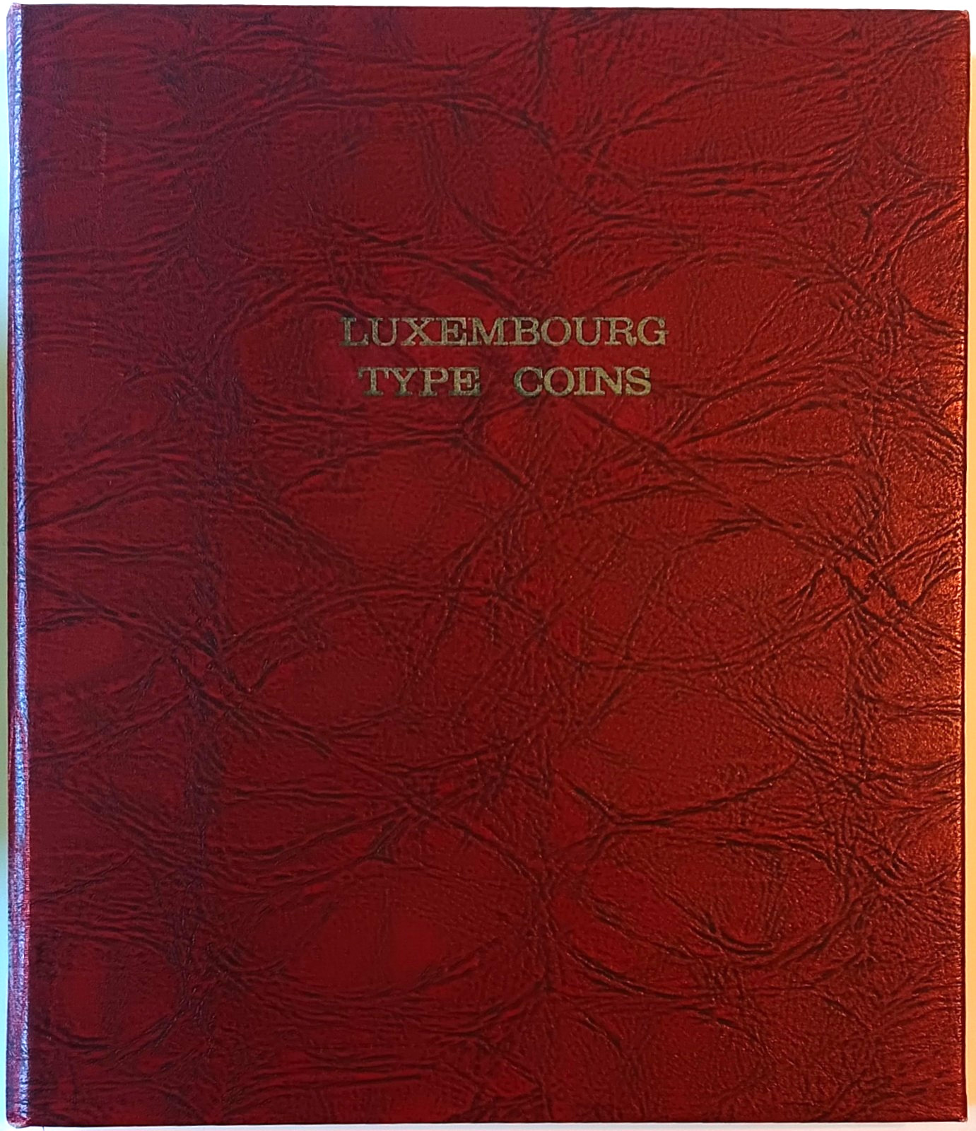 MEGA RARE Luxembourg Type Set Collection Continental Line Dansco Coin Album Book