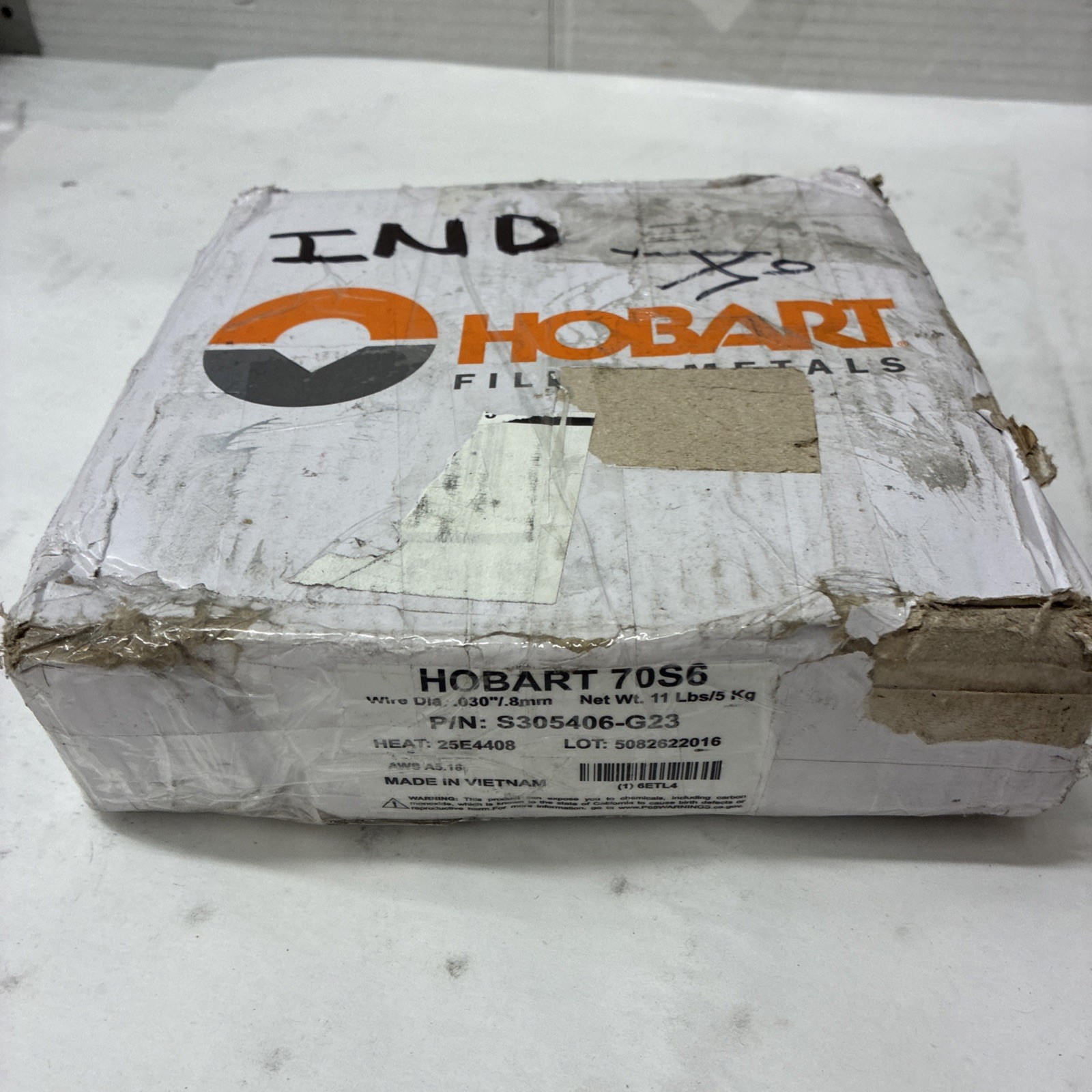 Hobart Filler Metals 6Etl4 Mig Welding Wire, 70S6, 0.030, 11Lb Hobart Filler Metals 6Etl4 Mig Welding Wire, 70S6, 0.030, 11Lb