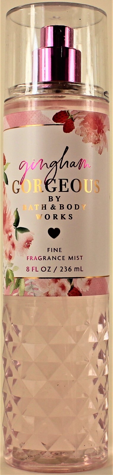 Bath & Body Works GINGHAM GORGEOUS Fine Fragrance Body Mist Spray 8Oz