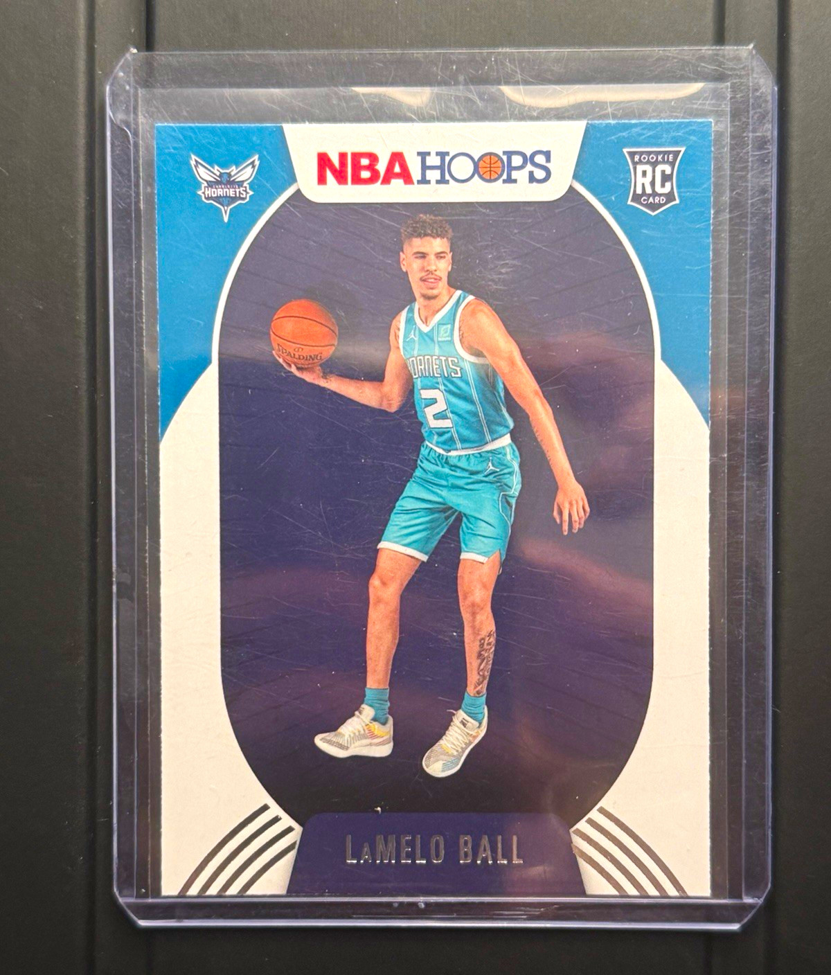 Panini 2020-21 NBA Hoops LaMelo Ball Rookie Base Set Card
