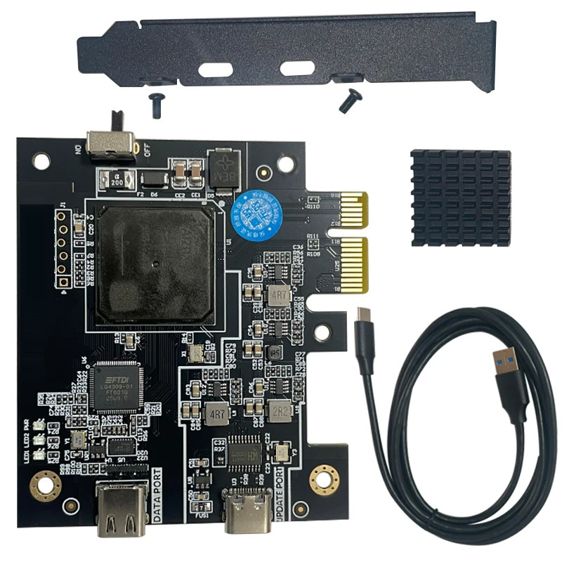 CAP DMA 75T FPGA Card Xilinx Artix-7 75T for KMbox MAKCU Video Blender
