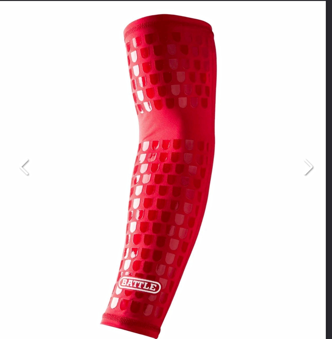 Battle Sticky Full Arm Sleeve Youth Small / Medium Red Battle Sticky Full Arm Sleeve Youth Small / Medium Red