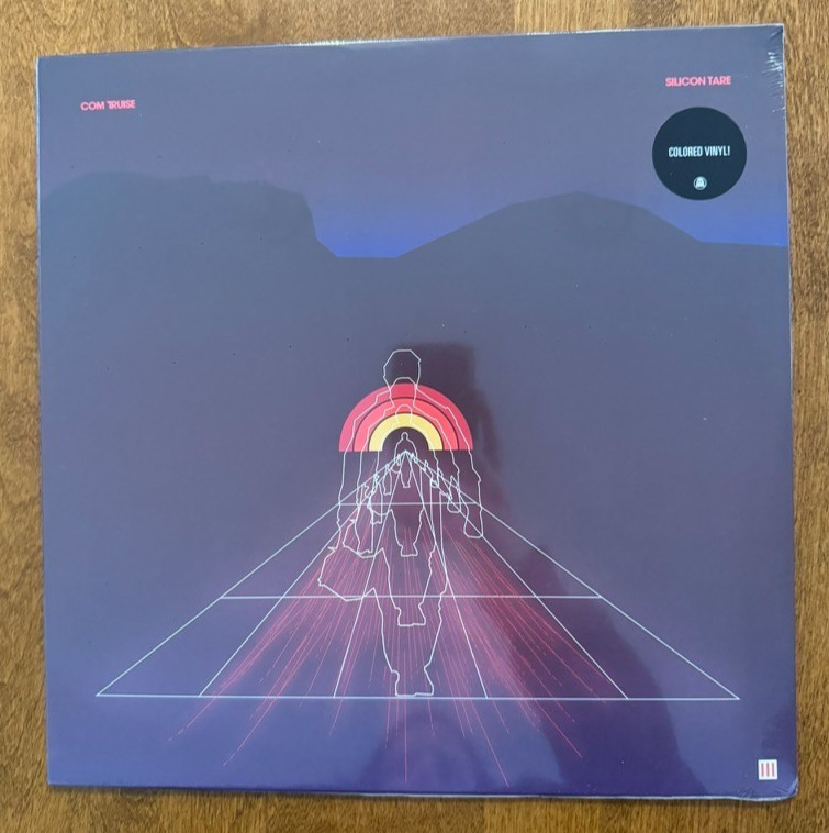 Com Truise - Silicon Tare - RED Vinyl LP Rare OOP Limited Sealed NEW Ghostly