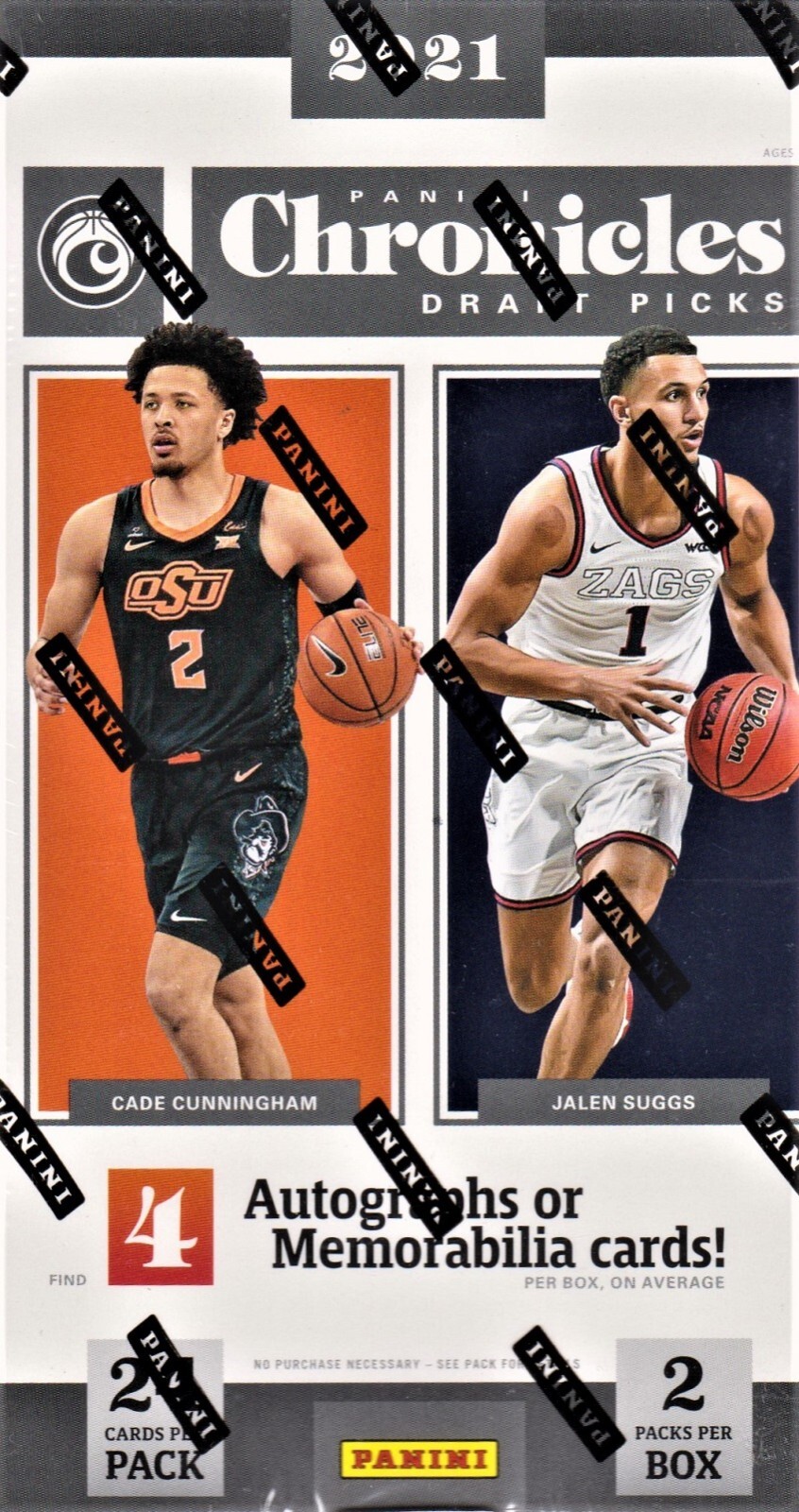 2021/22 Panini Chronicles Draft Picks Basketball Hobby Box