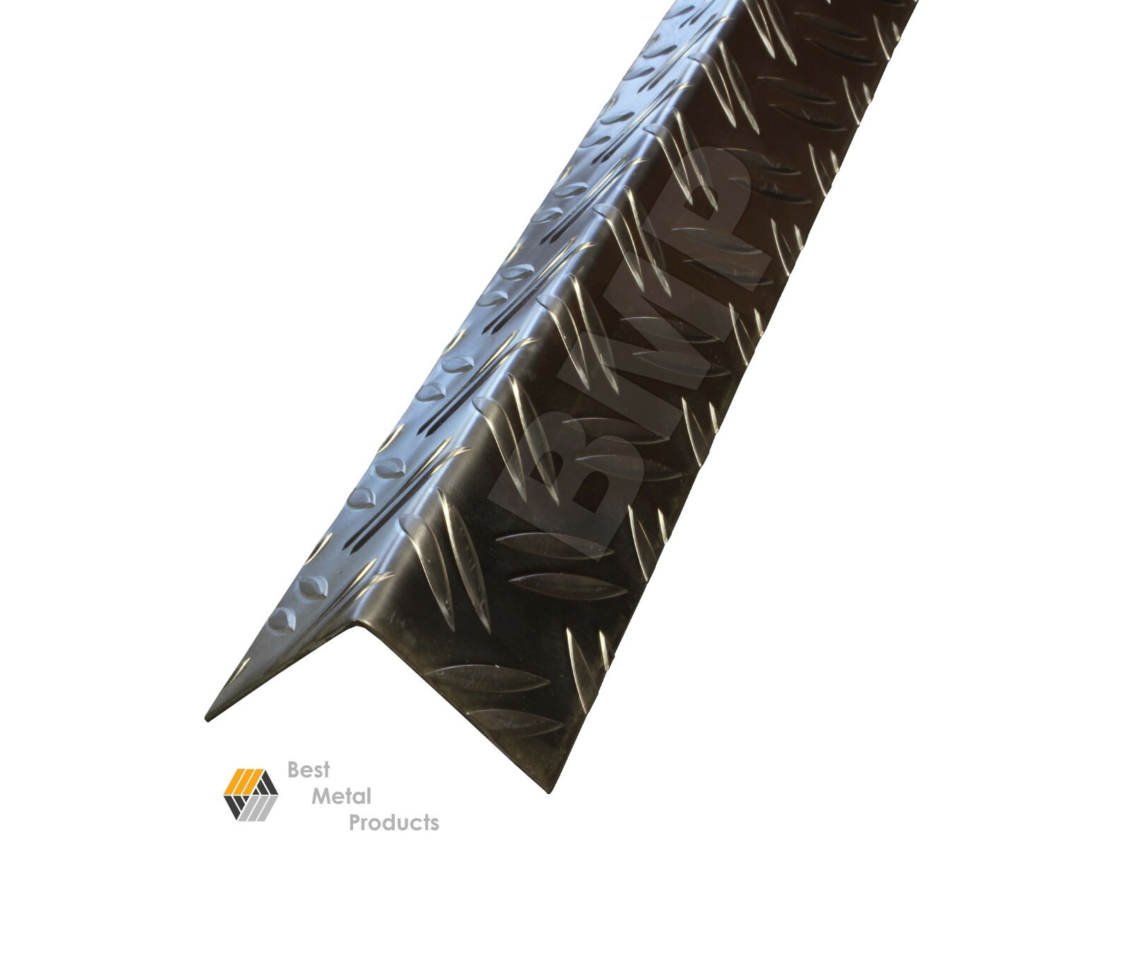 Aluminum Diamond Plate Angle Guard  1.5\
