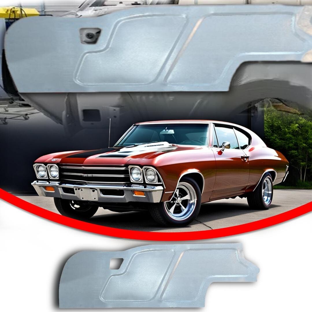 1968-72 Chevy Chevelle/Malibu/GTO/El Camino Firewall Panel w/Bead Roll Design