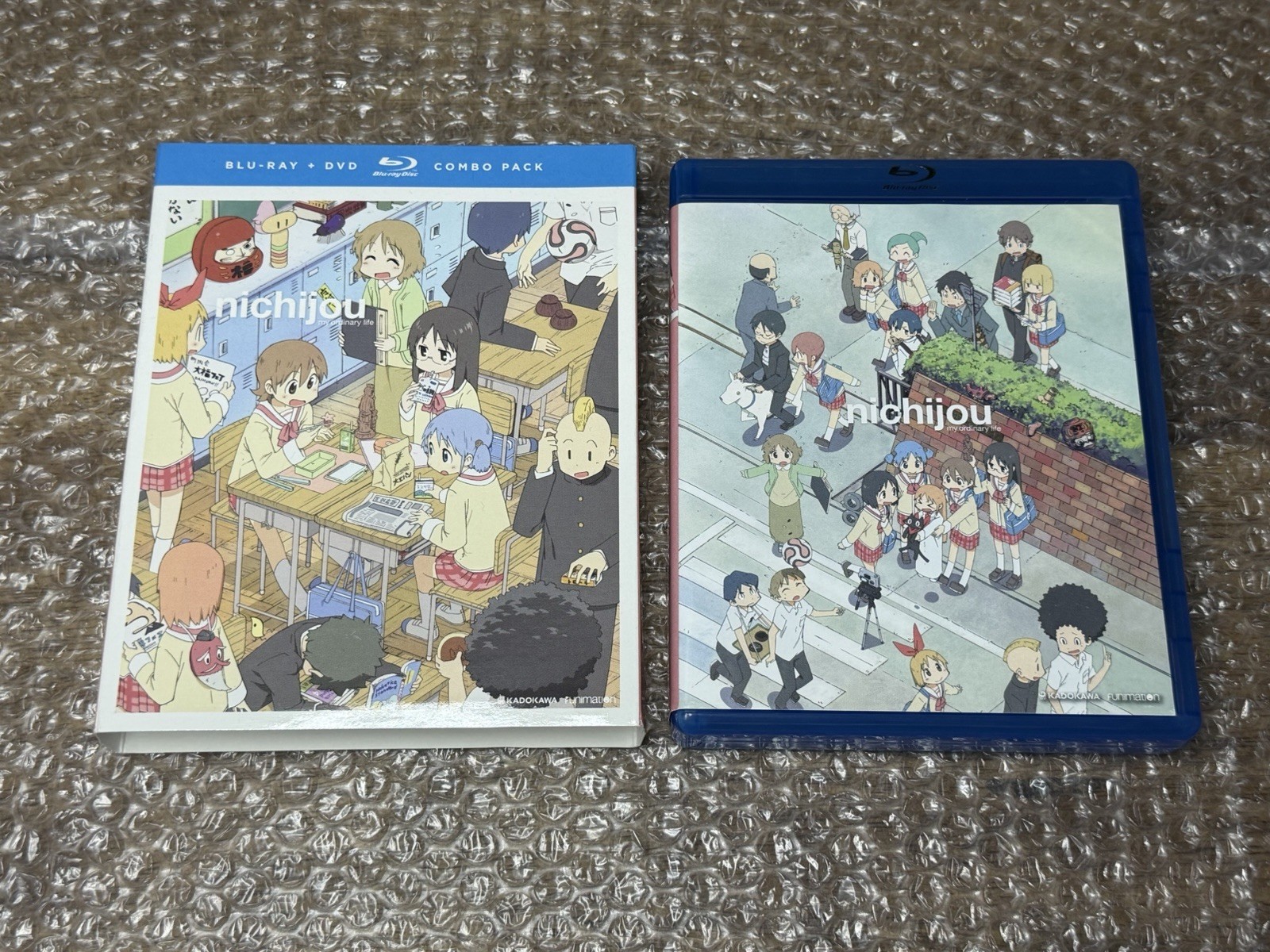Nichijou-My Ordinary Life: the Complete Series (Blu-ray DVD Combo) w/ Slipcover