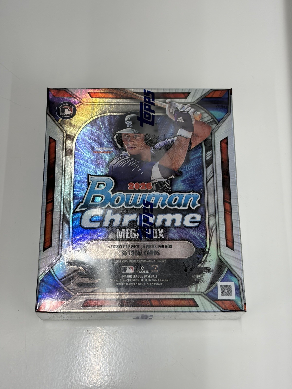 2026 Bowman Chrome Baseball MLB Mega Box Brand New Factory Sealed In Hand Fast 2026 Bowman Chrome Baseball MLB Mega Box Brand New Factory Sealed In Hand Fast