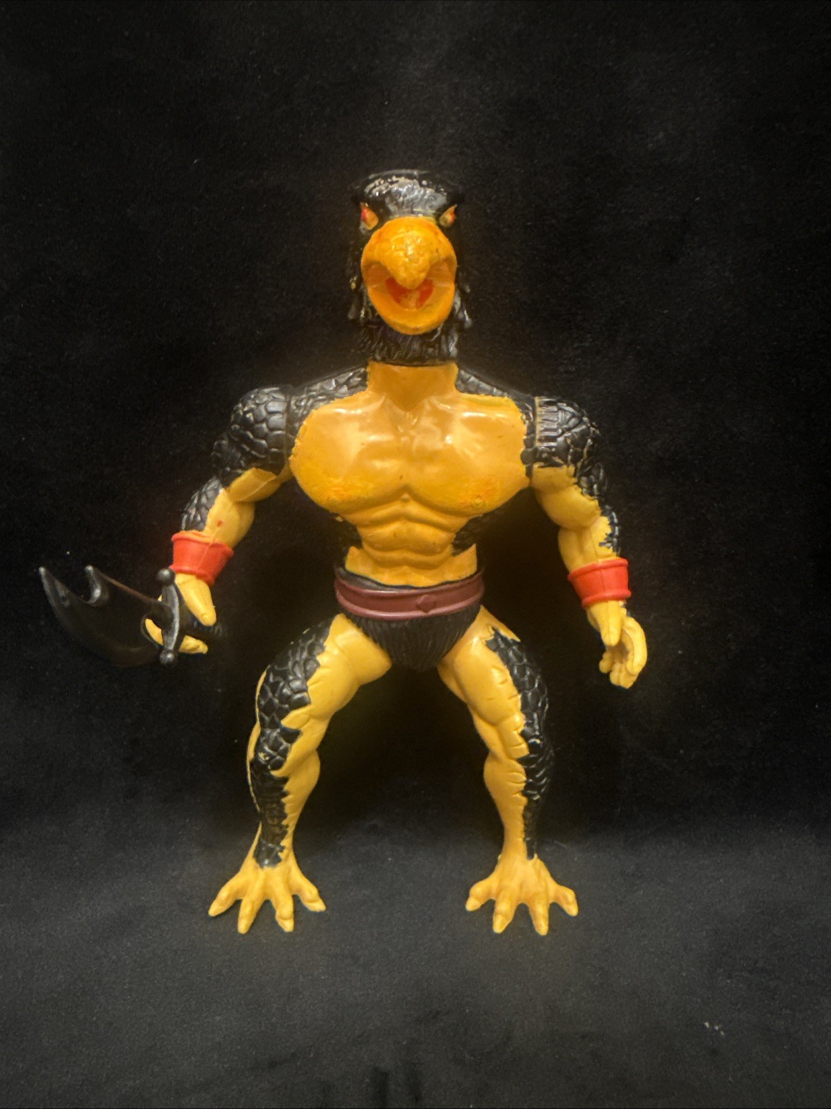 Vintage 1982 Remco Warrior Beasts CRAVEN Action Figure 5.5\