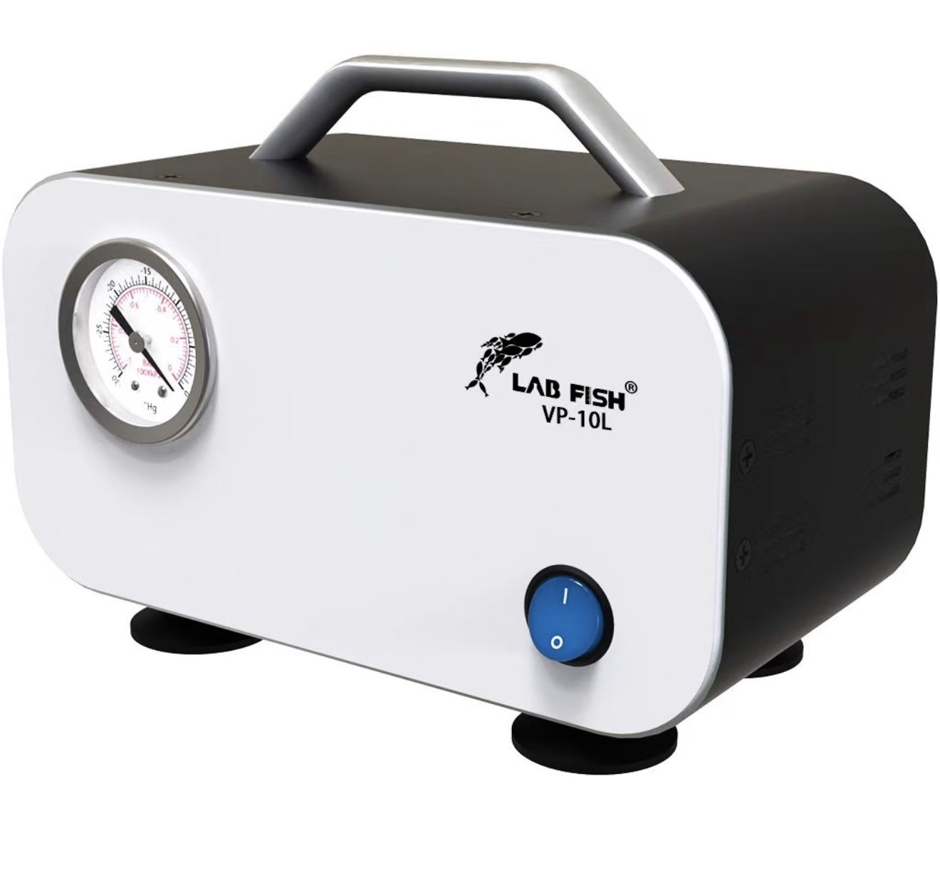 LAB FISH VP-10L Laboratory Vacuum Pump Portable Oilless Diaphragm Lab 