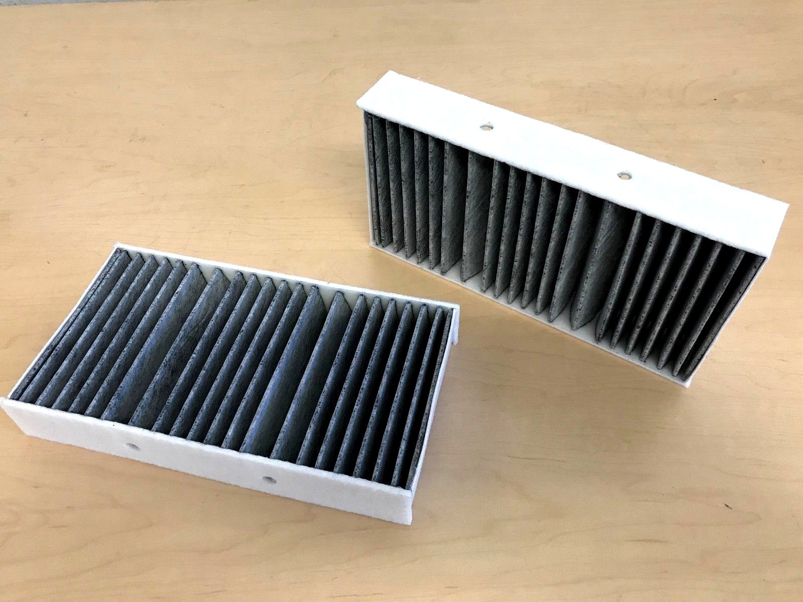 A/C Cabin Filter Charcoal Set Mercedes Benz High Quality 164 830 0218 Pair 