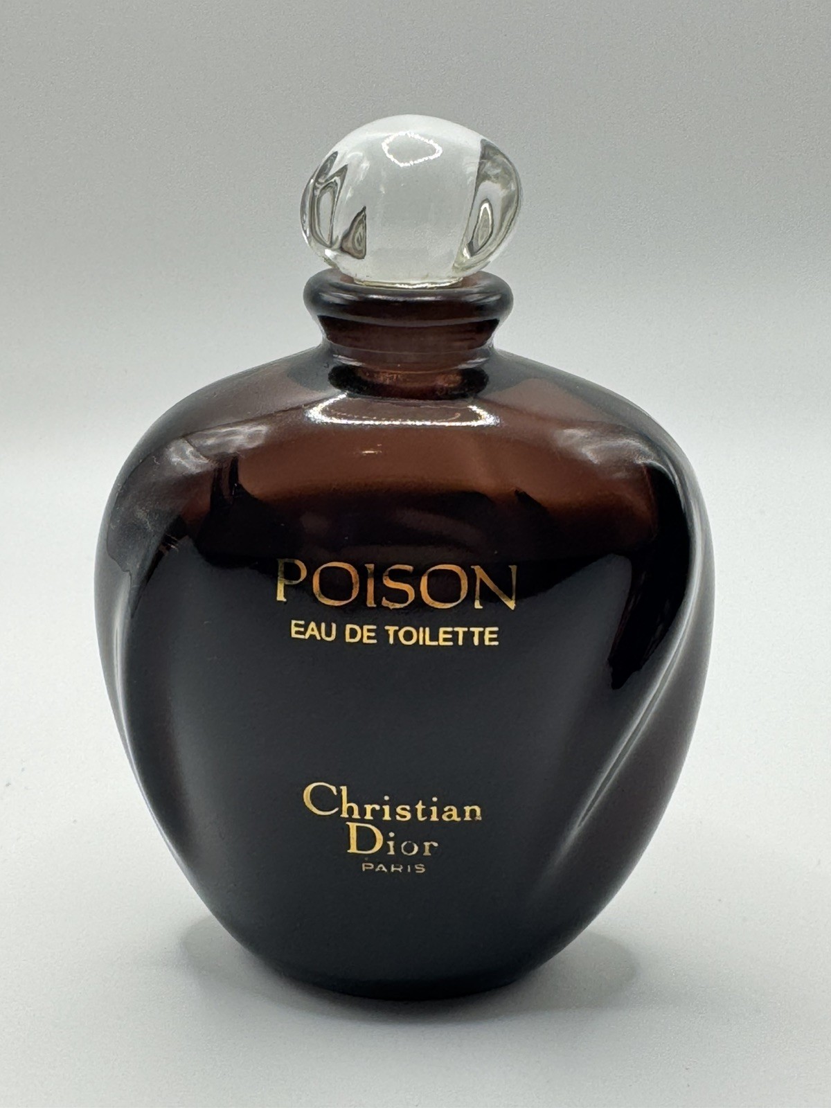 CHRISTIAN DIOR VINTAGE 1987 POISON  3.4oz/100ml EAU DE TOILETTE SPLASH WOMEN