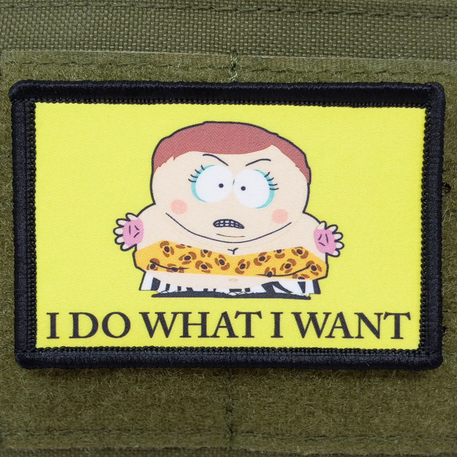 I Do What I Want Patch Libertarian Moral Tactical Meme Military Hook & Loop 3x2