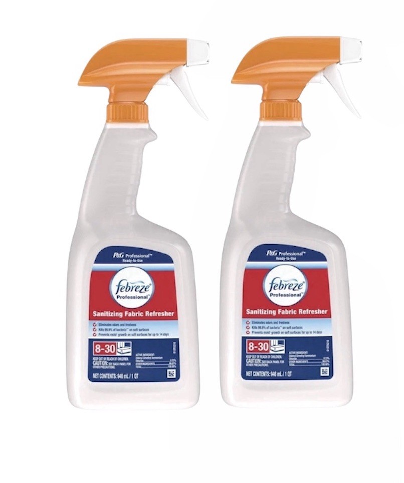 Febreze 07309EA 32 oz. Professional Sanitizing Fabric Refresher Light Scent New